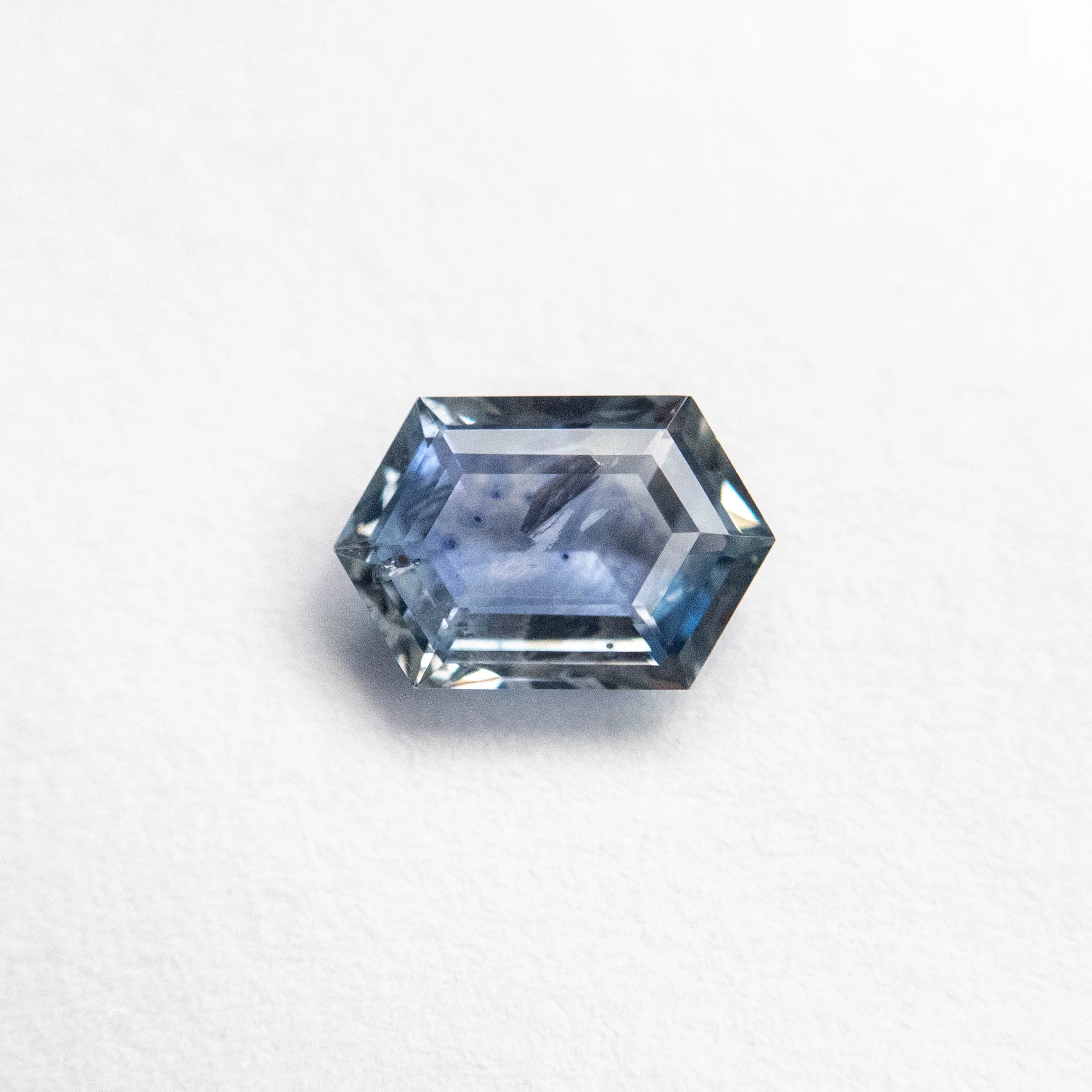 0.57ct 6.08x4.05x2.12mm Hexagon Step Cut Sapphire 23088-12