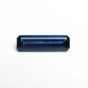 0.74ct 10.02x3.02x2.11mm Baguette Step Cut Sapphire 23769-02