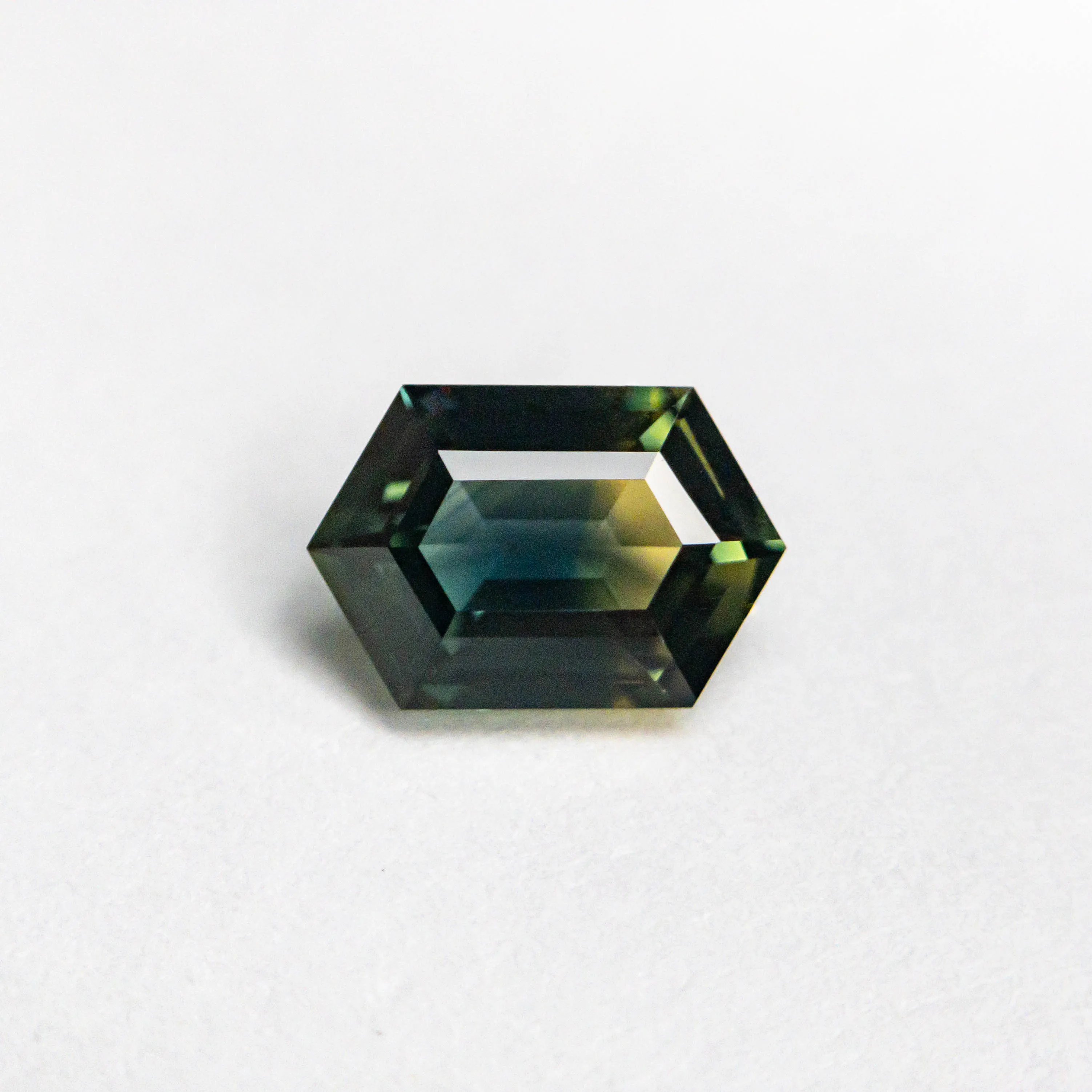 0.92ct 7.27x4.95x3.05mm Hexagon Step Cut Sapphire 23440-07