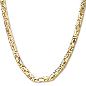 10K Yellow Gold Byzantine Chain Lightweight