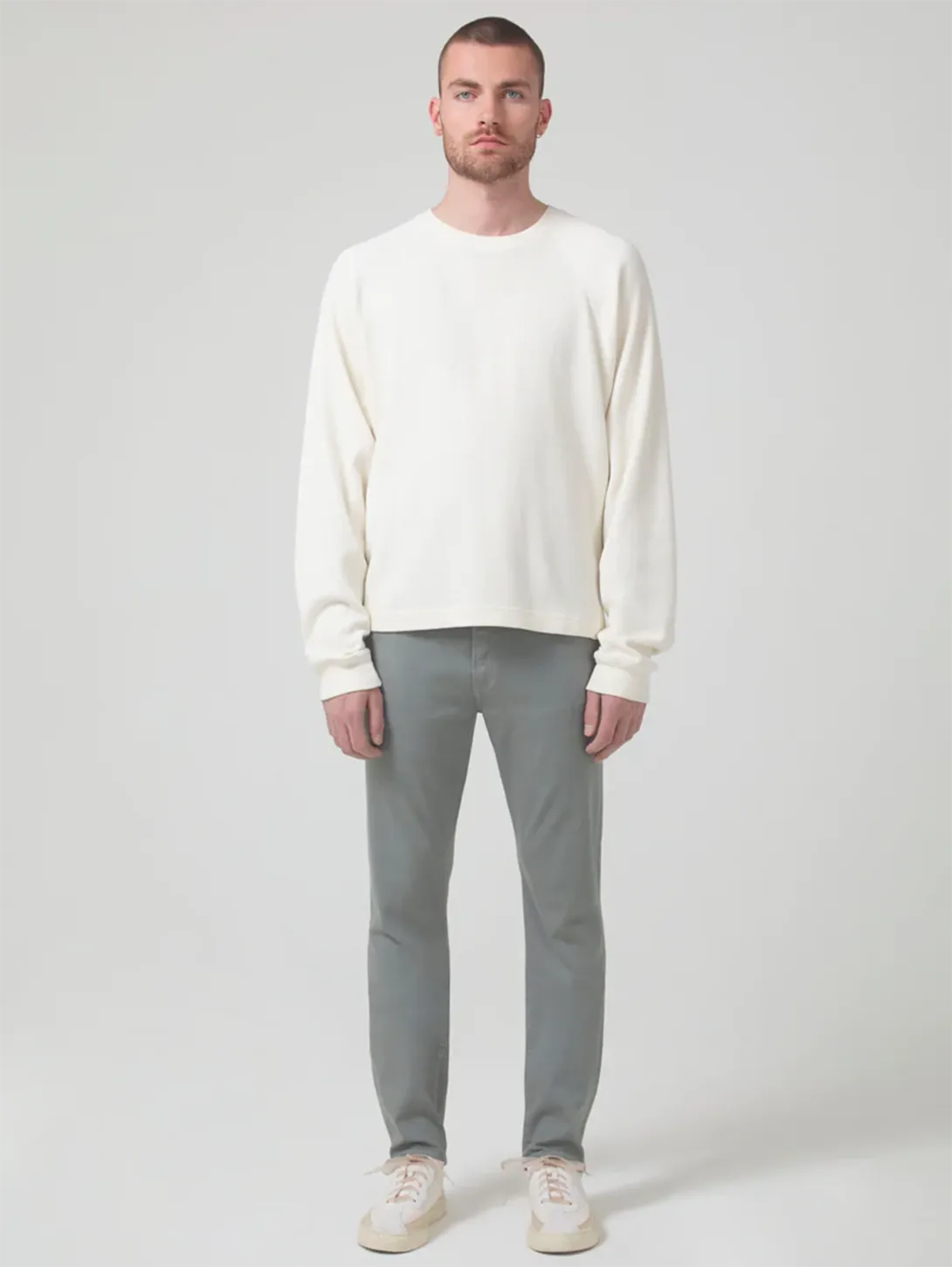 Adler Slim Straight Pant - Agave