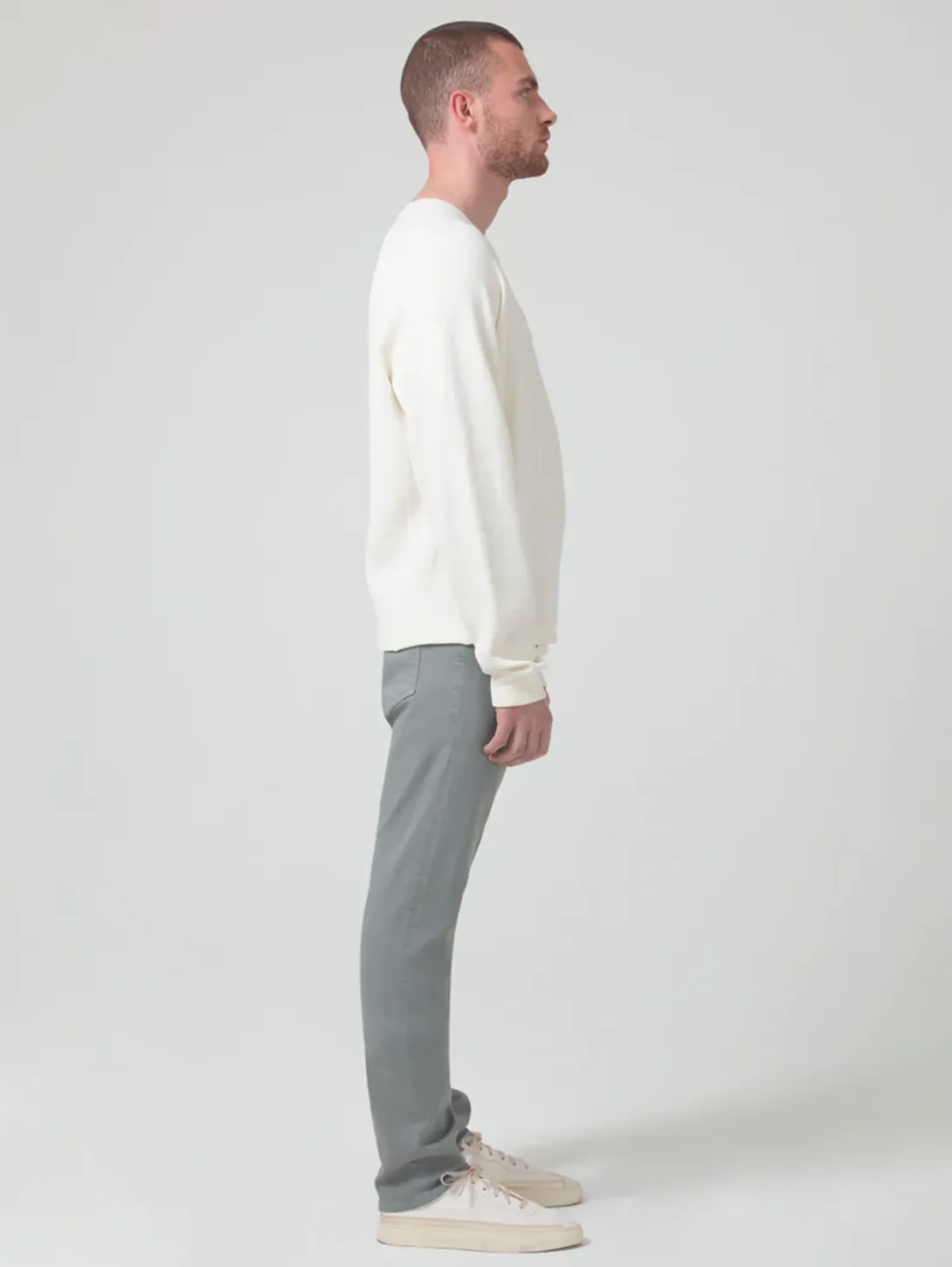 Adler Slim Straight Pant - Agave