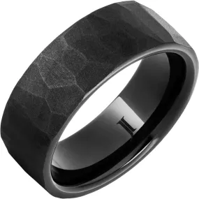 Black Diamond Ceramic Chisel Sandblast Ring