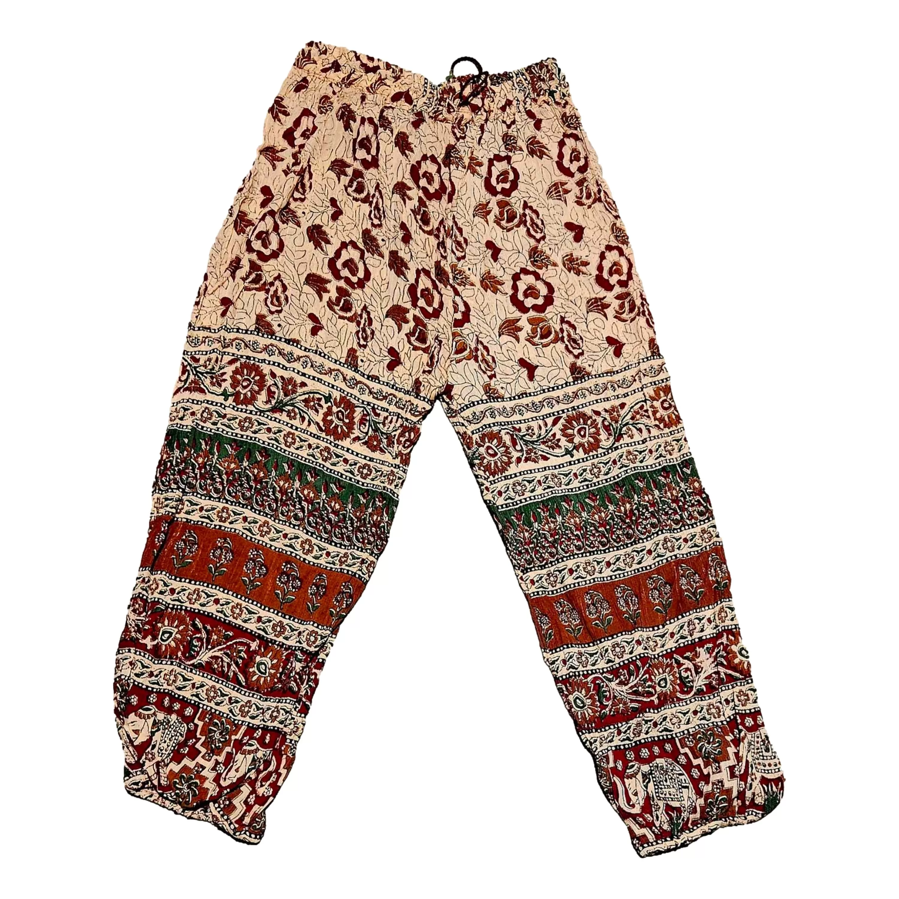 Boho Style Crop Pants