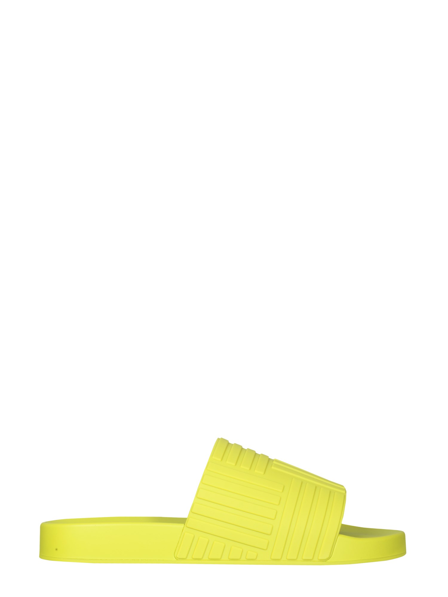 BOTTEGA VENETA    RUBBER SLIDE SANDALS