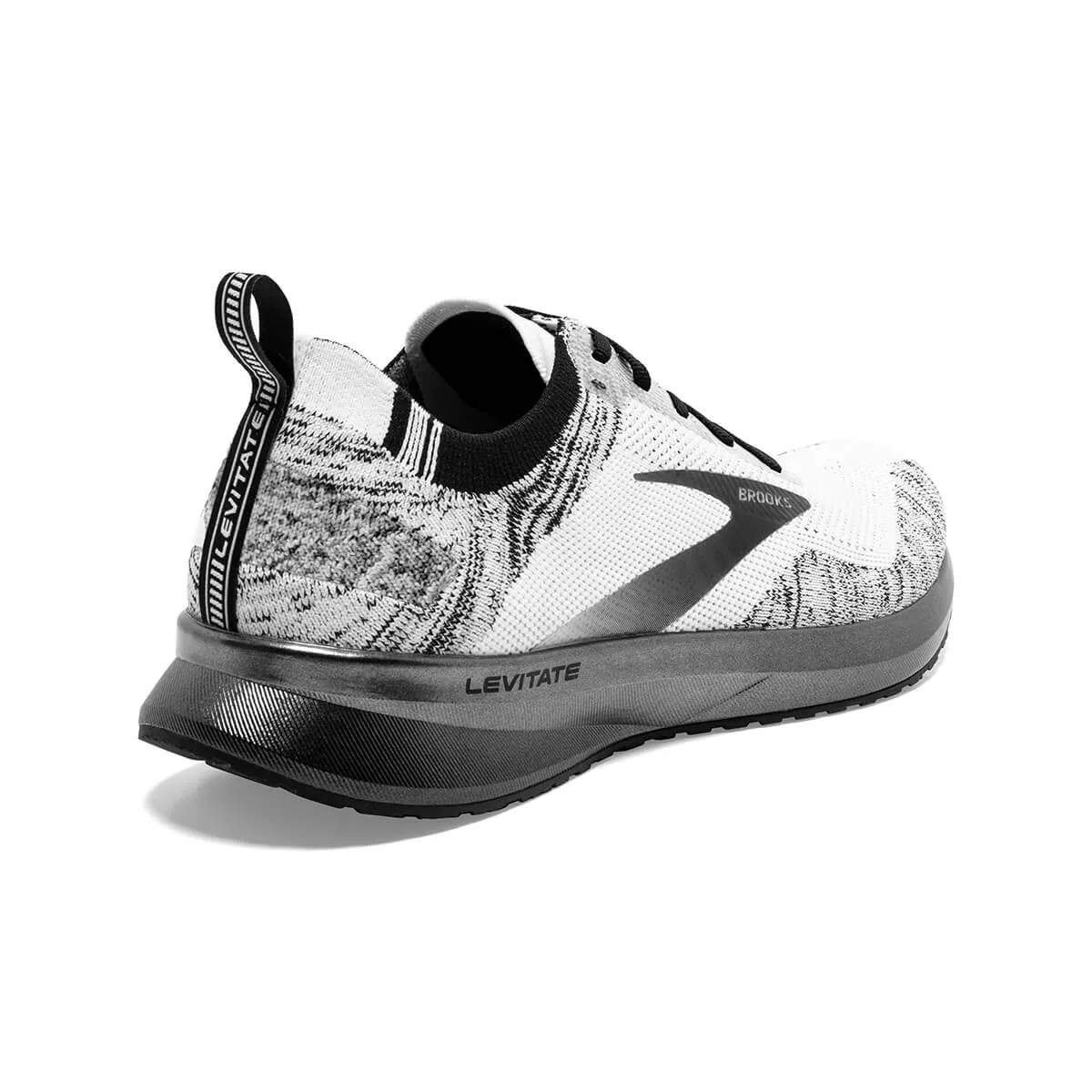 Brooks Levitate 4 Mens | White/black