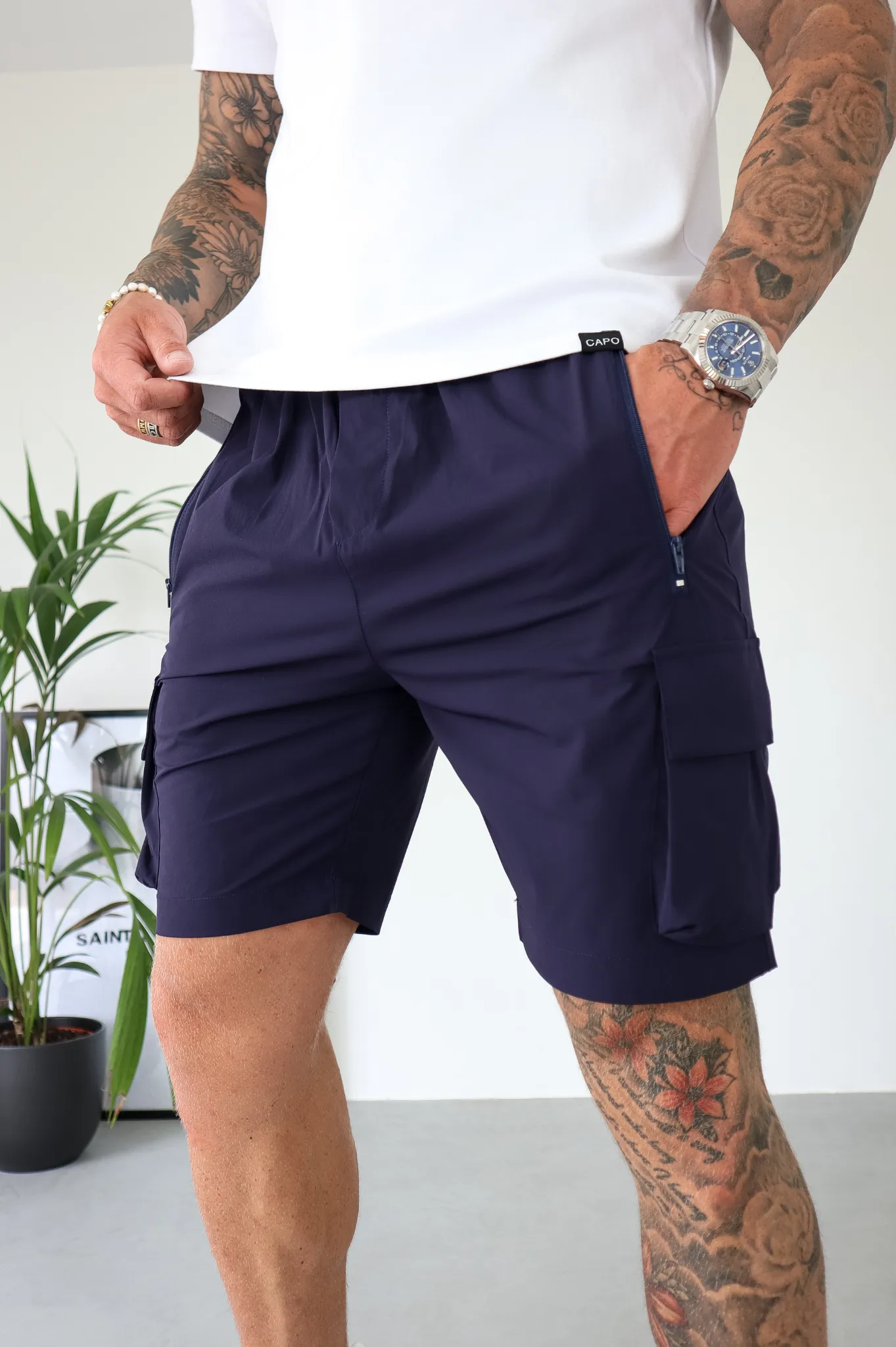 Capo LIGHTWEIGHT Cargo Short - Navy