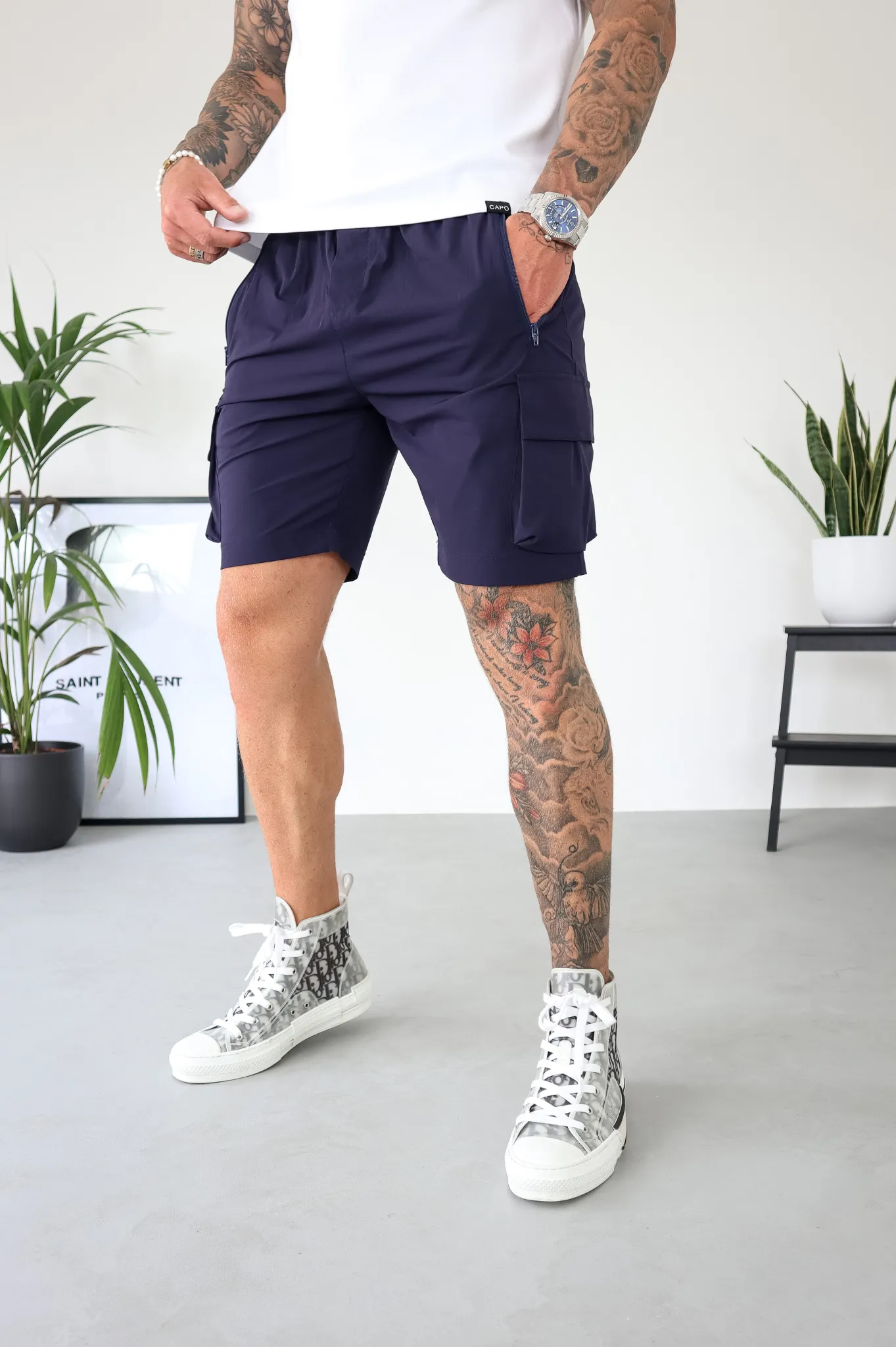 Capo LIGHTWEIGHT Cargo Short - Navy