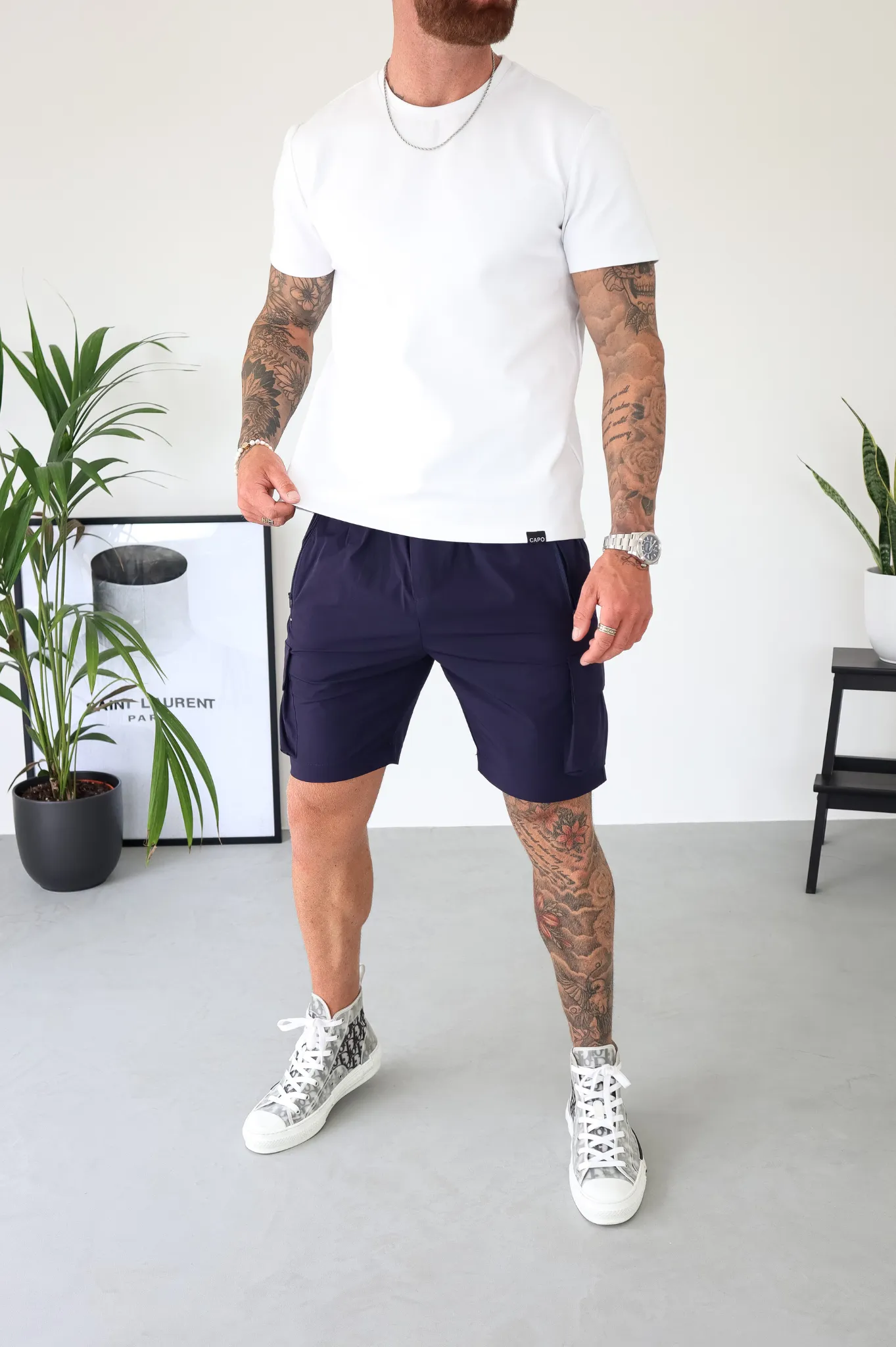 Capo LIGHTWEIGHT Cargo Short - Navy