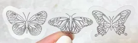 Clear Butterfly Sticker