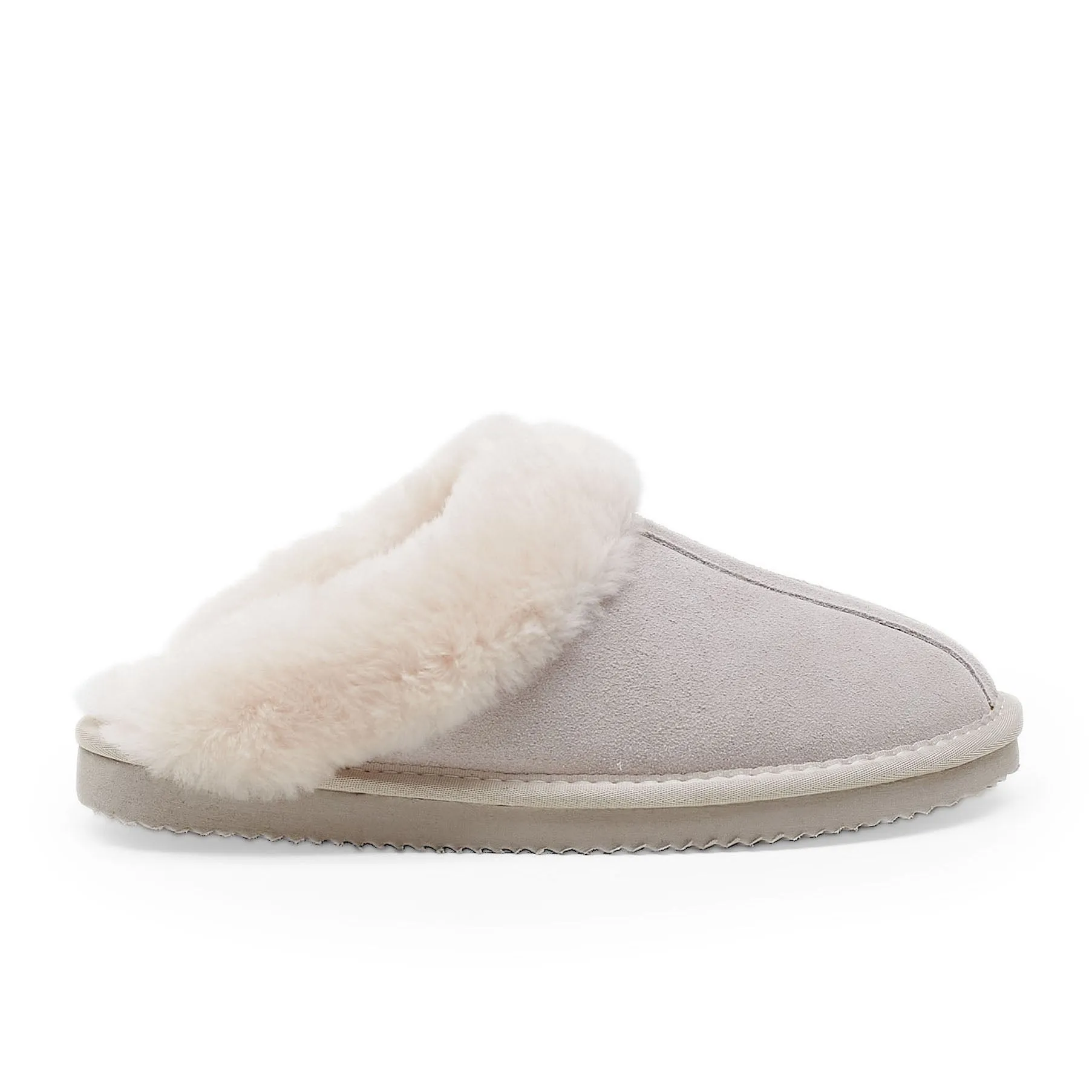 Cream Wedge Slipper