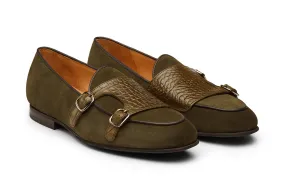 Double Strap Monk Loafers – O