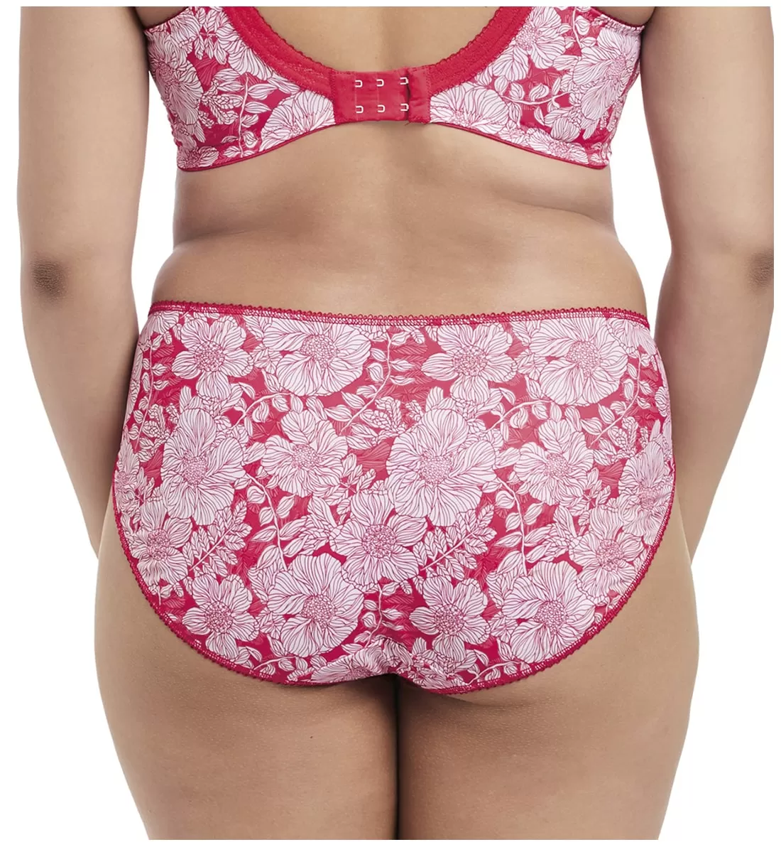 Elomi Kim Matching Panty Brief (4345) - Fiery Floral