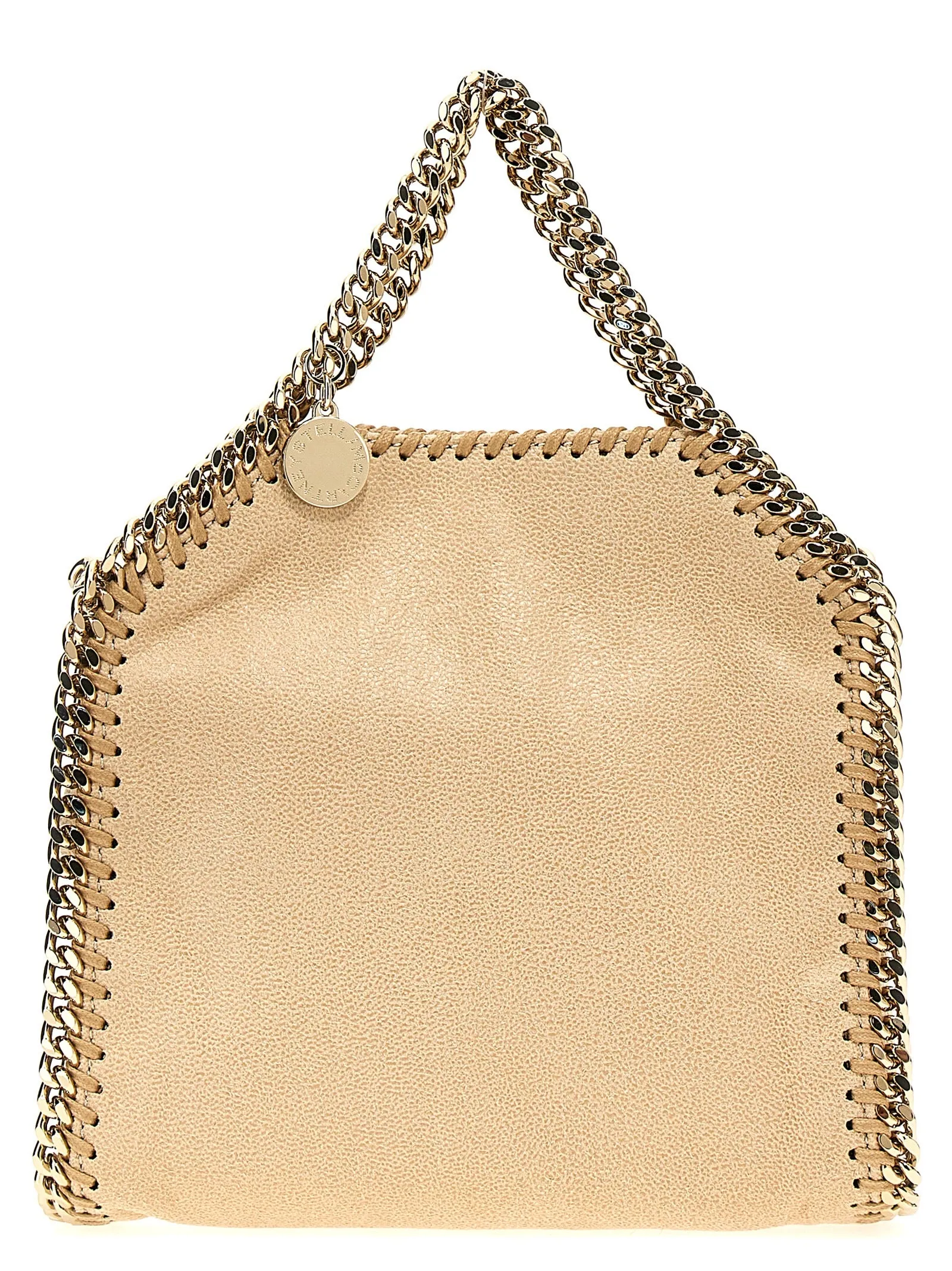 Falabella Tiny Hand Bags Beige