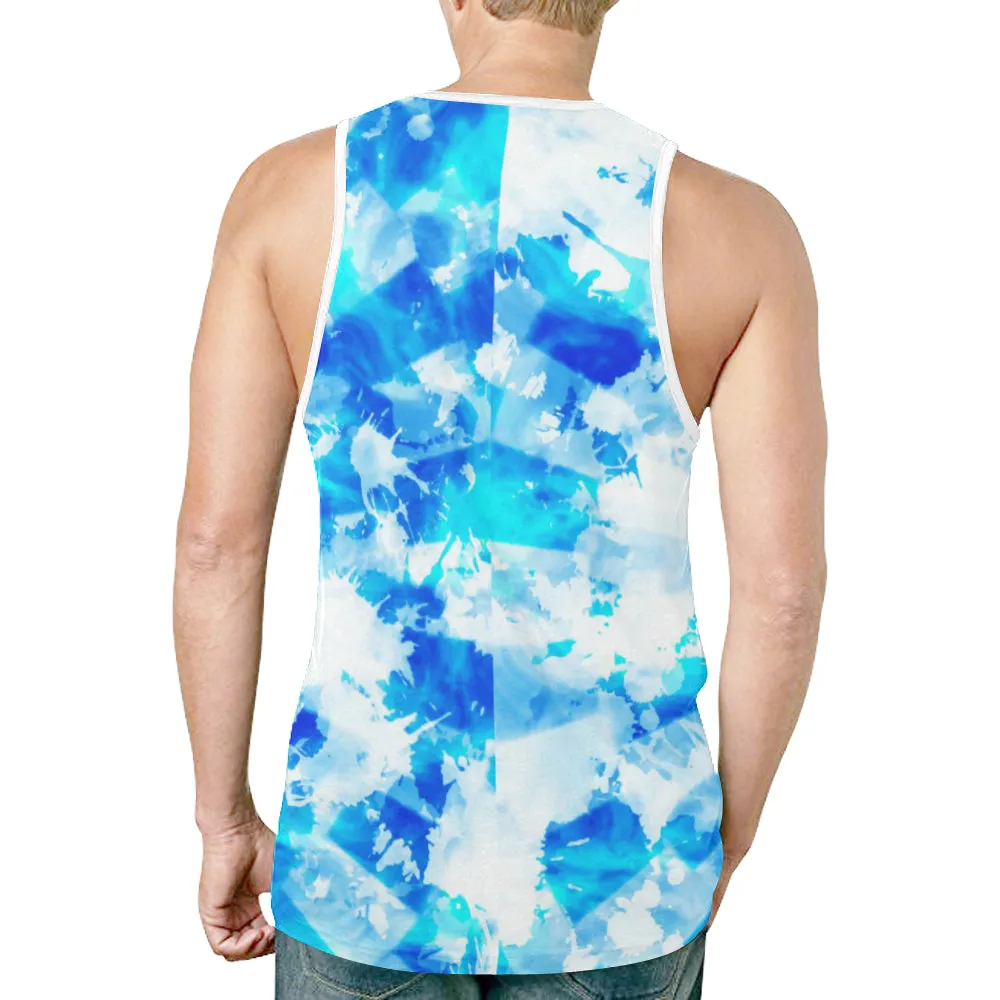 Fire and Ice Alien Blast Relaxed Fit Men's Tank Top