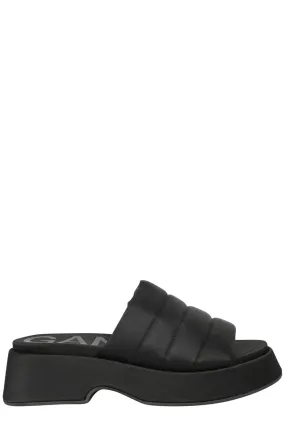 Ganni Platform Slide Sandals