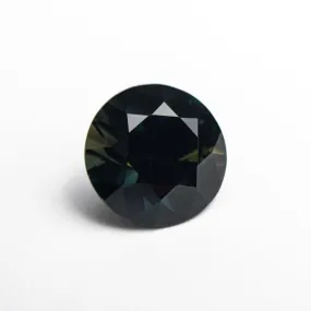 Green/Teal Brilliant Sapphire - 2.71ct Round