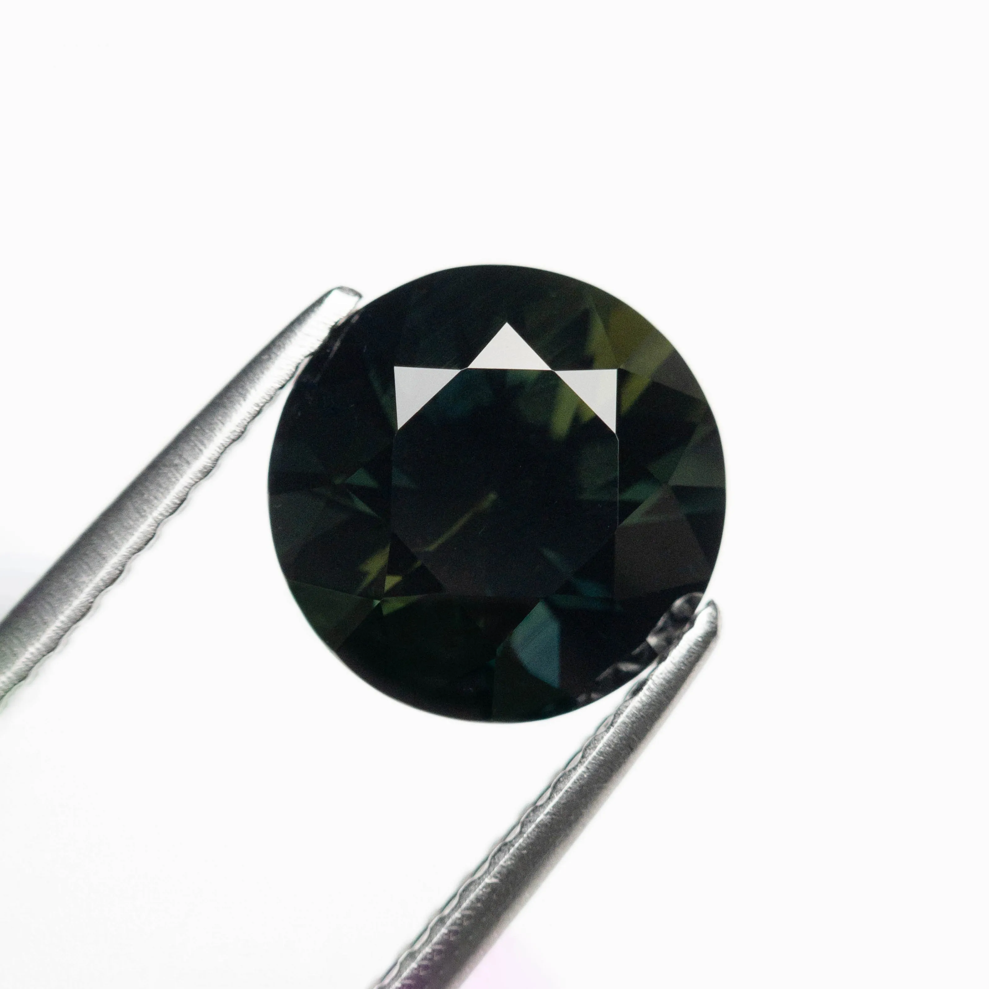 Green/Teal Brilliant Sapphire - 2.71ct Round