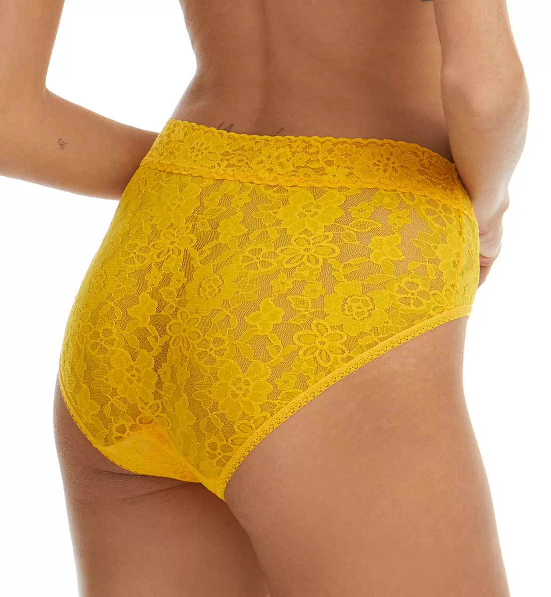 Hanky Panky Daily Lace French Brief (772461) - Mango Lassi