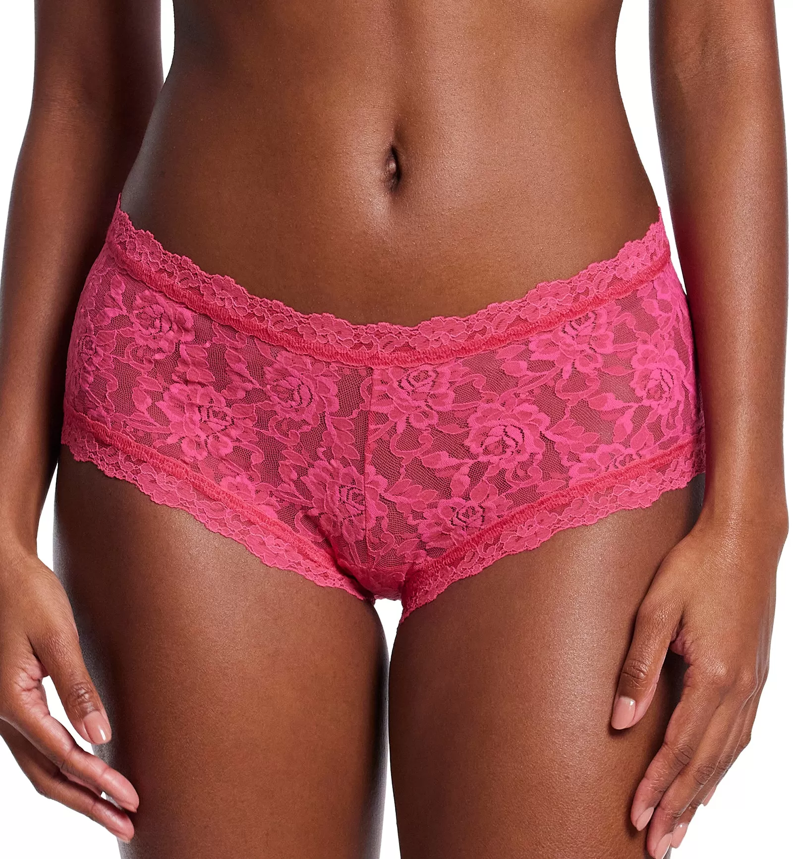 Hanky Panky Signature Lace Boyshort (4812P) - Morning Glory