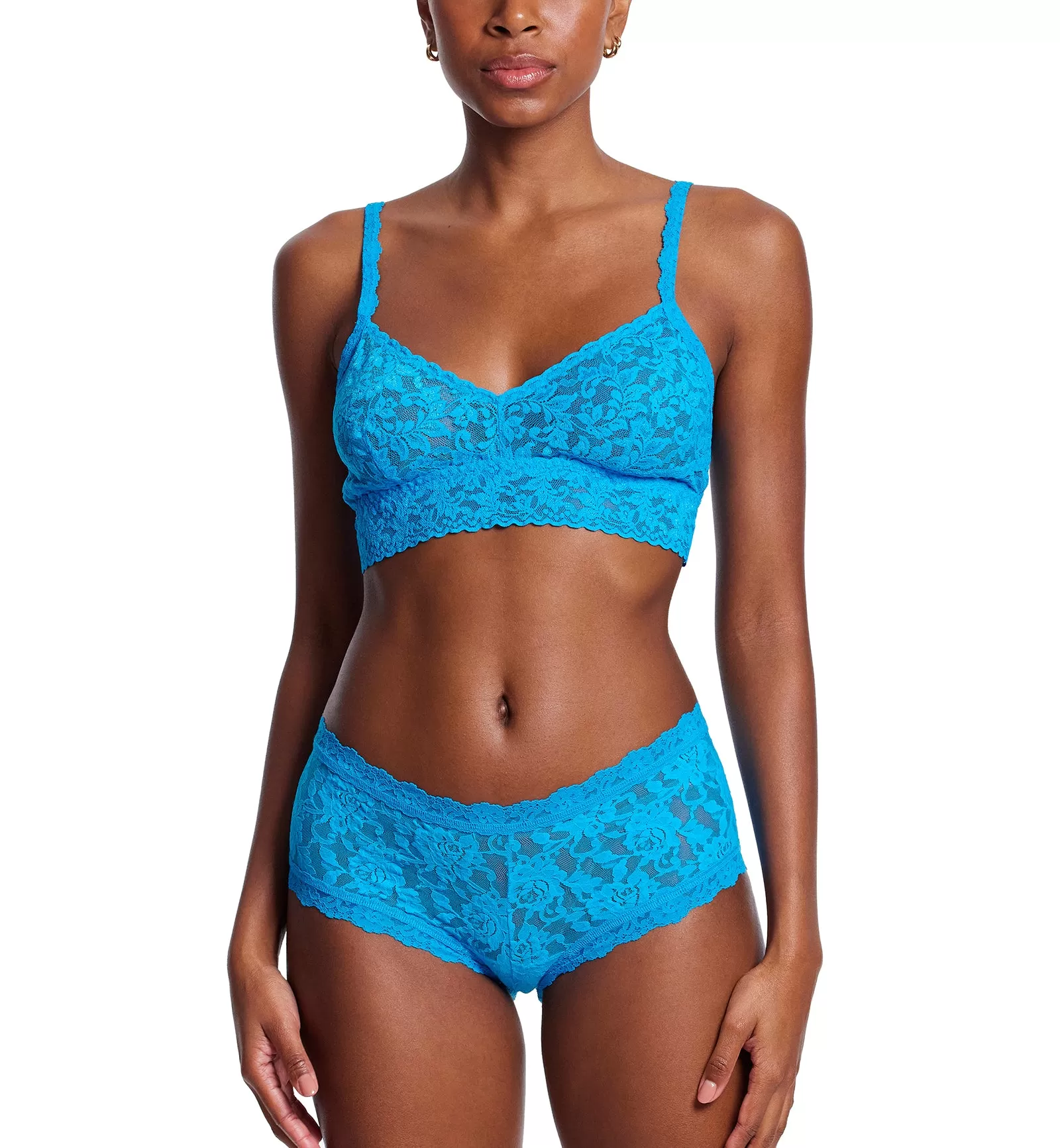 Hanky Panky Signature Lace Boyshort (4812P) - Ocean Eyes