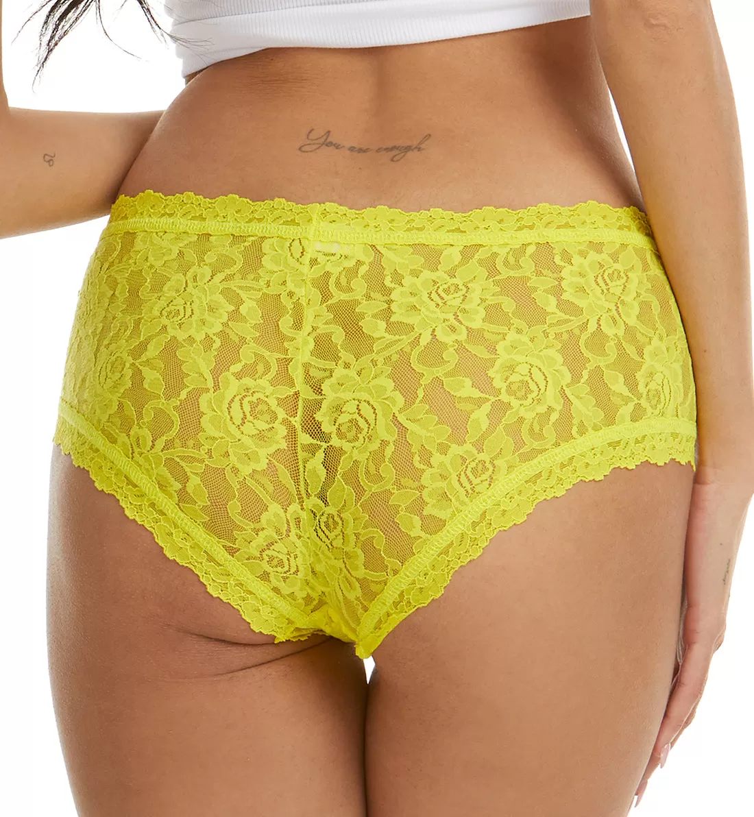 Hanky Panky Signature Lace Boyshort (4812P) - Sunny Day