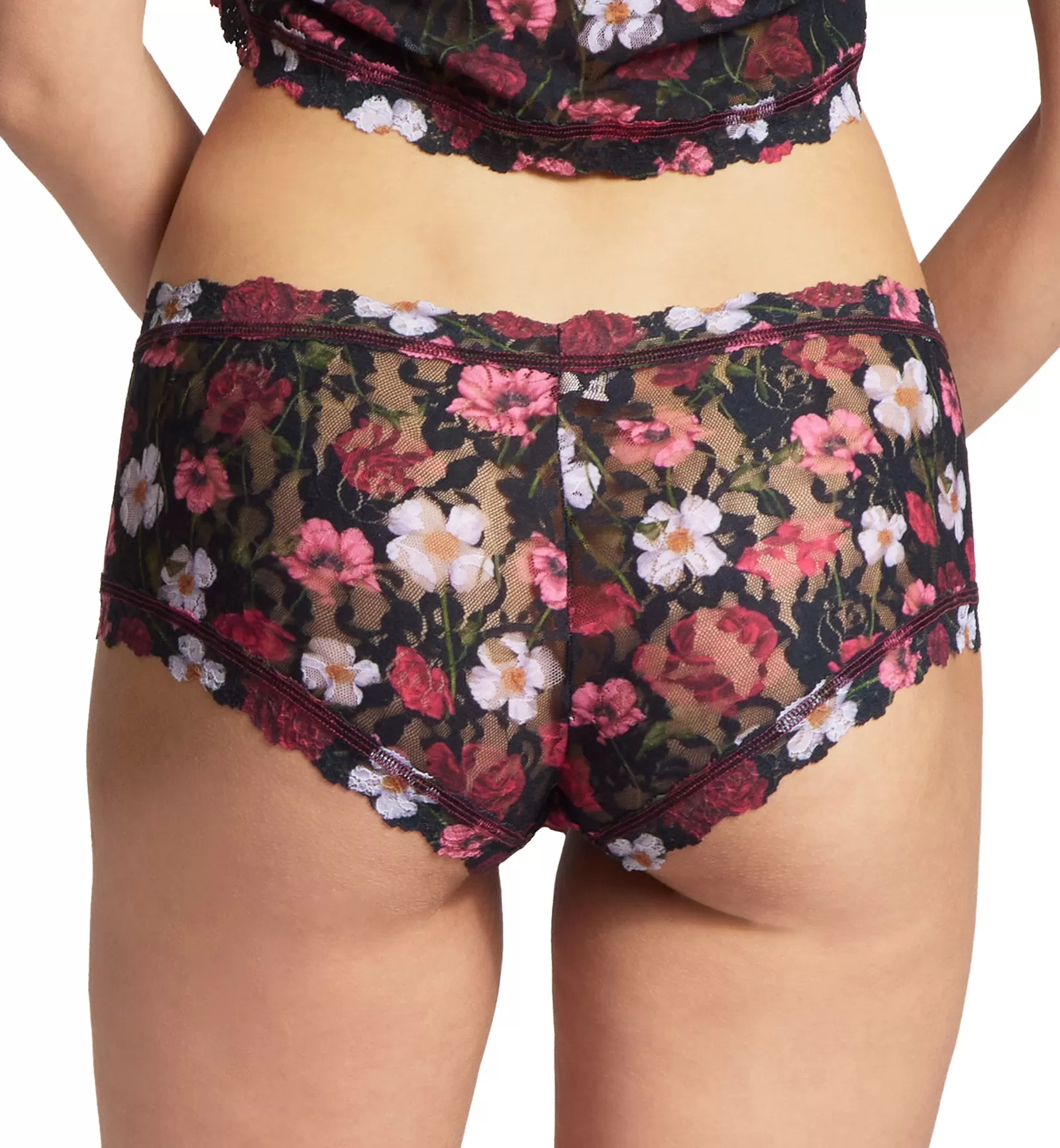 Hanky Panky Signature Lace Printed Boyshort (PR4812P) - Am I Dreaming