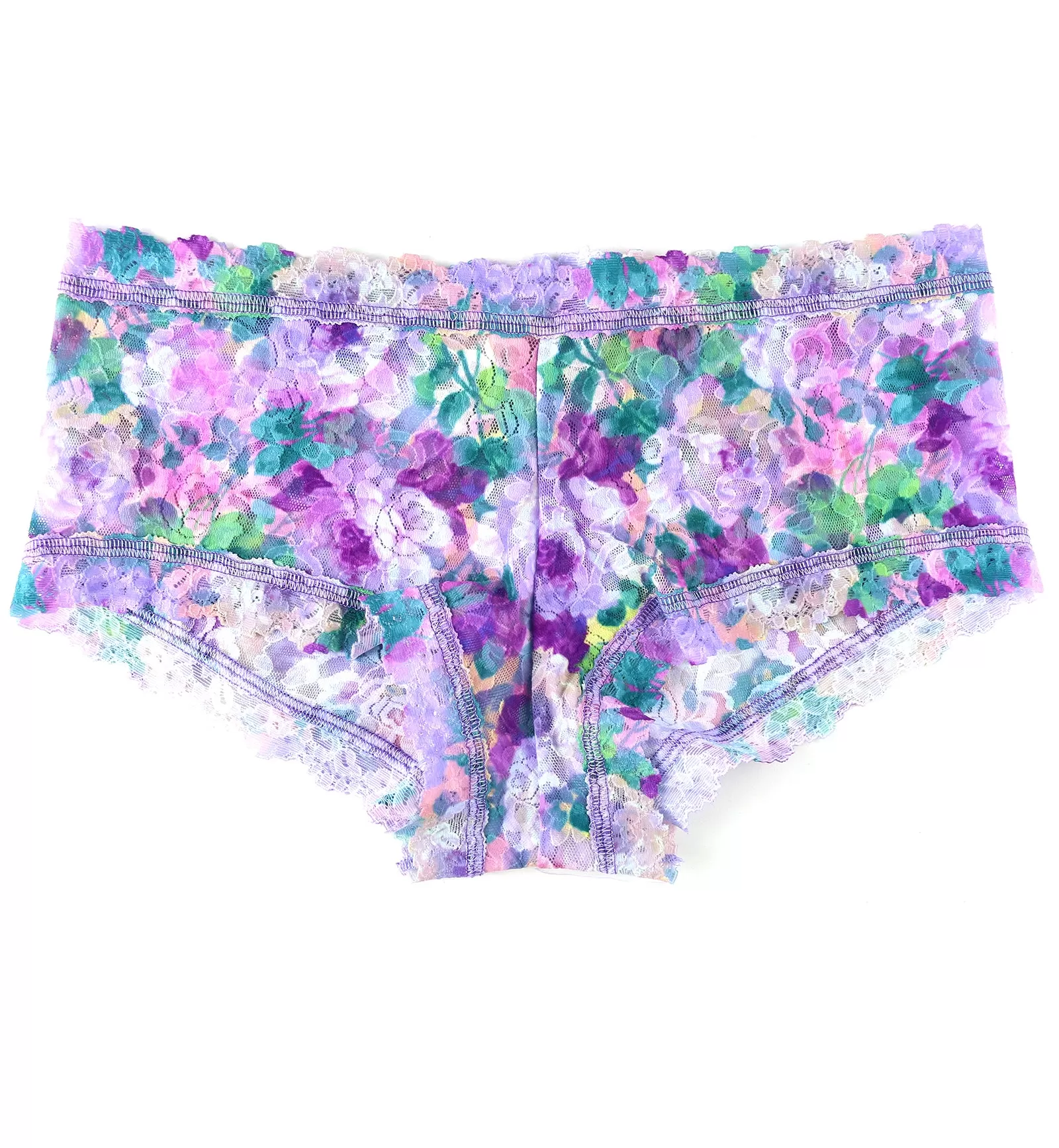 Hanky Panky Signature Lace Printed Boyshort (PR4812P) - Bathe In Petals