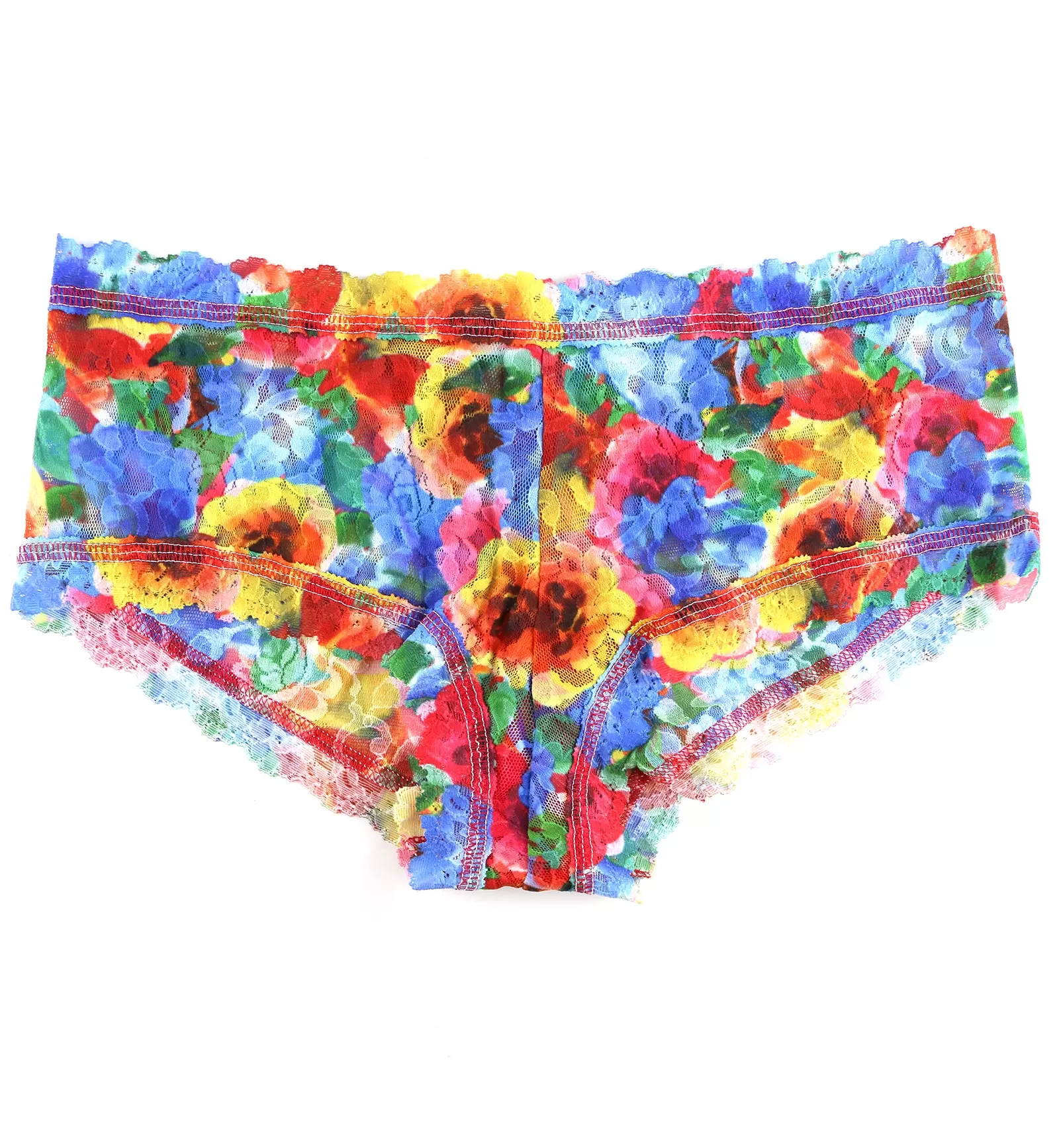 Hanky Panky Signature Lace Printed Boyshort (PR4812P) - Bold Blooms