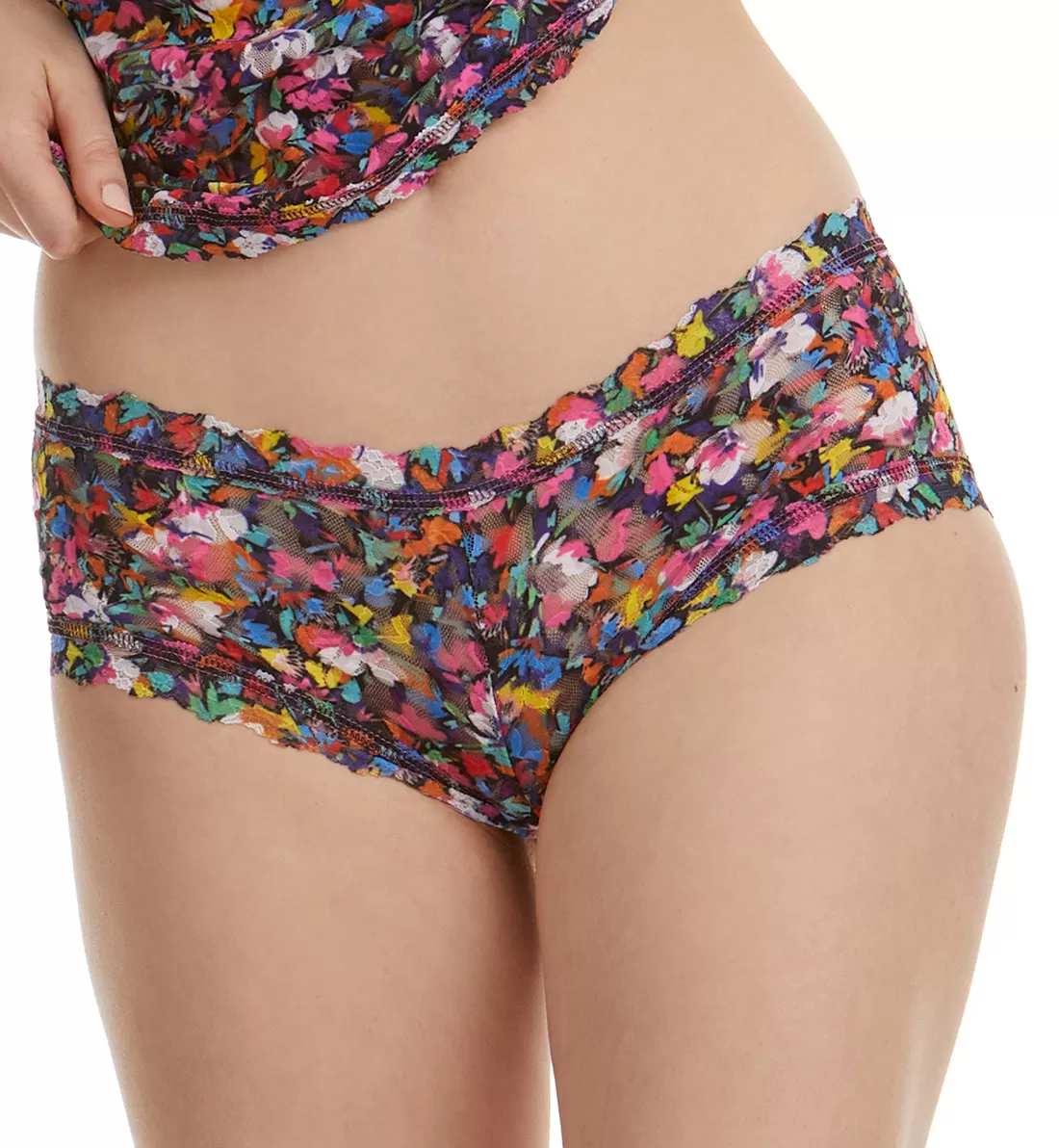 Hanky Panky Signature Lace Printed Boyshort (PR4812P) - Confetti Flora