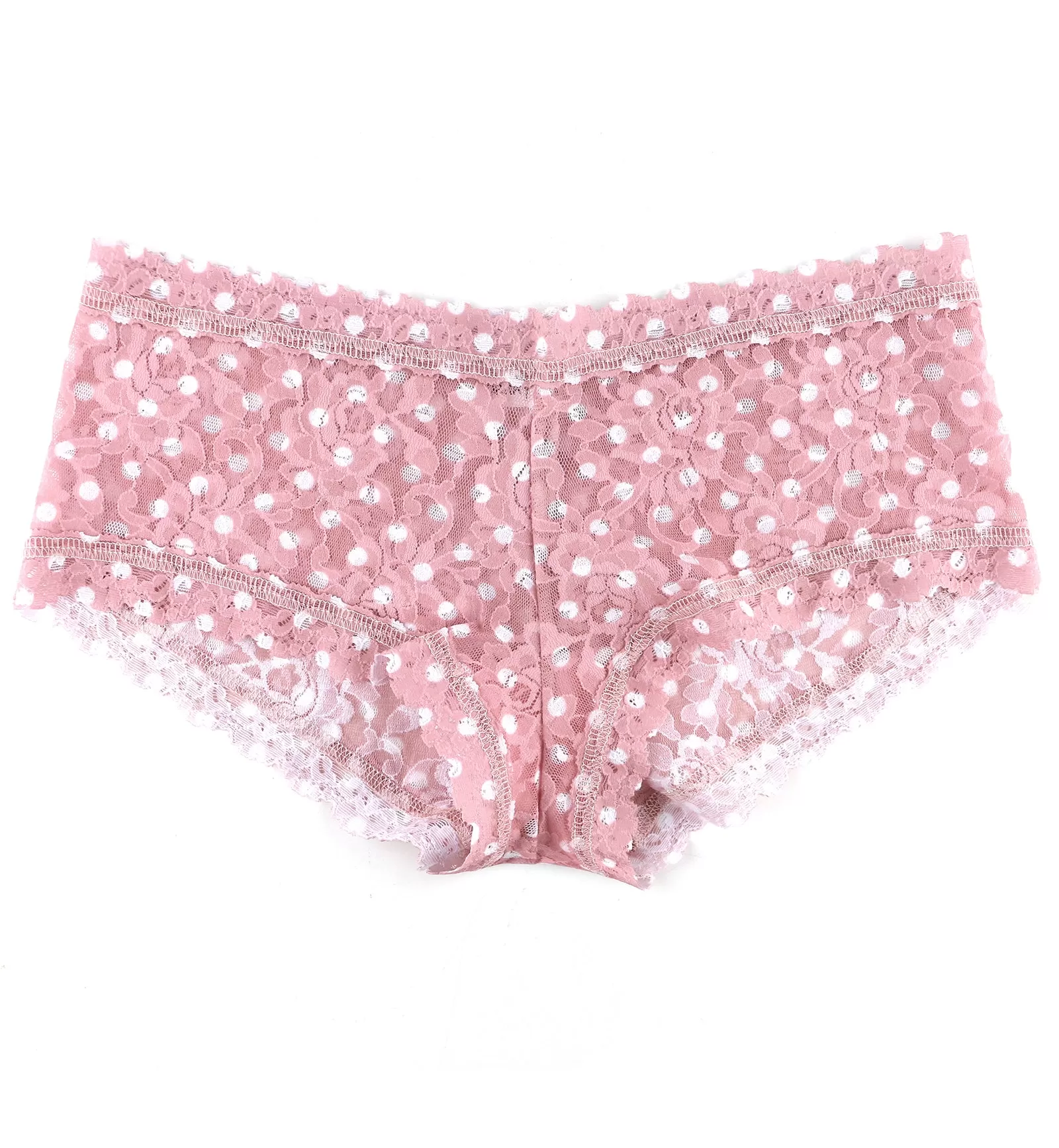 Hanky Panky Signature Lace Printed Boyshort (PR4812P) - Pink Frosting