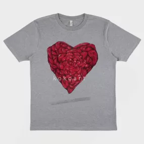 Heart - Hand painted Organic Cotton Clothing