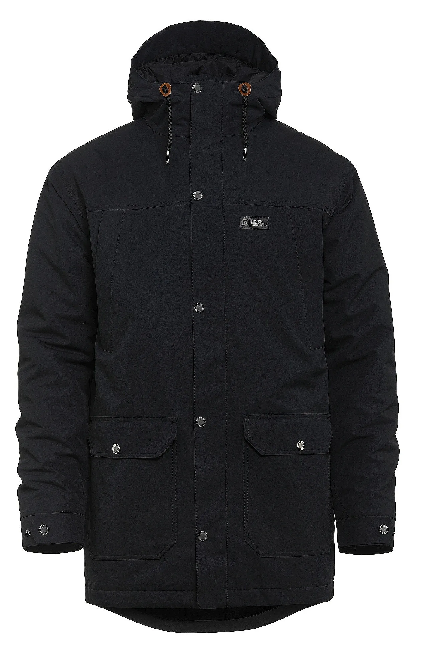 jacket Horsefeathers Juniper - Black - men´s