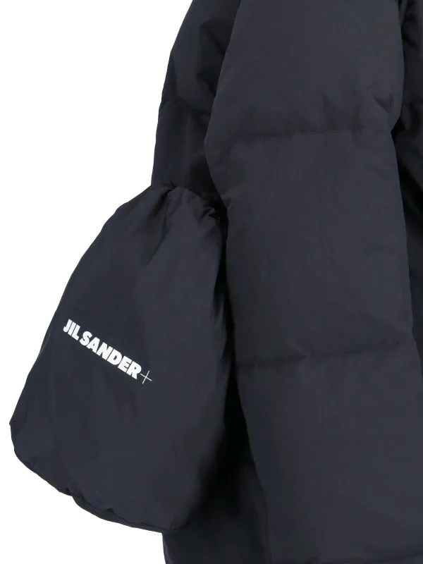 Jil Sander Hooded down jacket