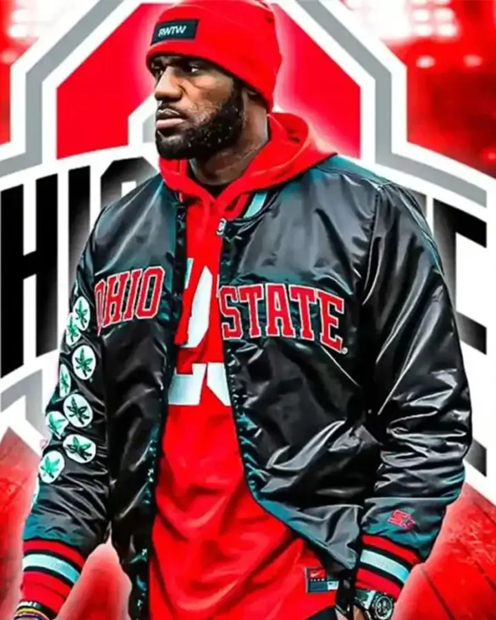 Lebron James Ohio State Buckeyes Jacket - William Jacket