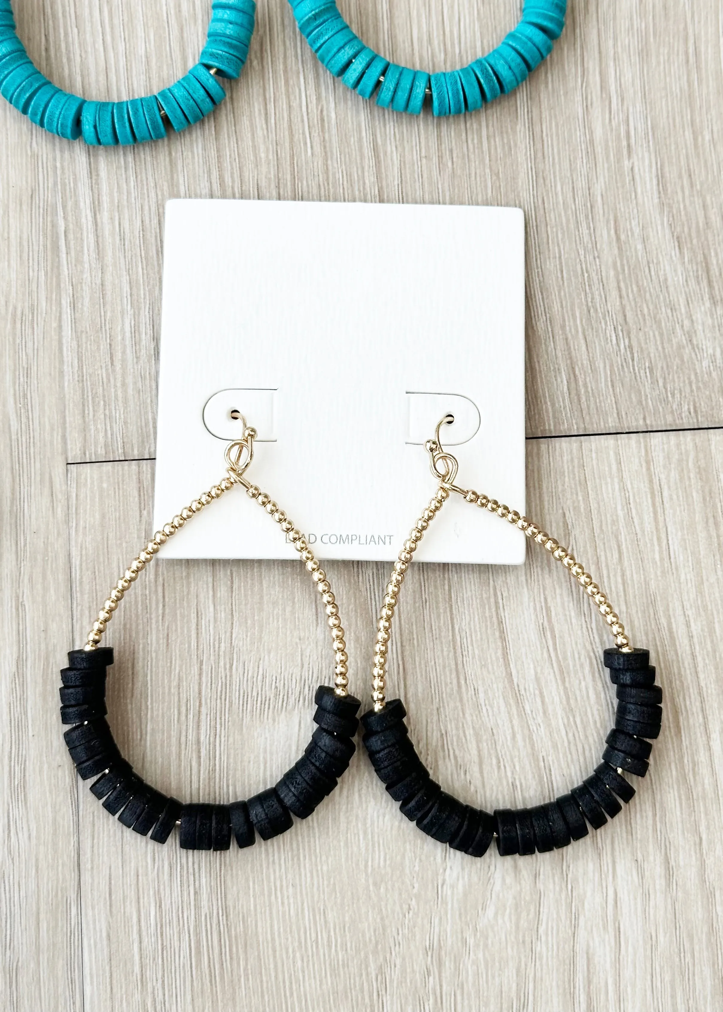 Lucille Lightweight Beaded Earrings - 4 Colors!