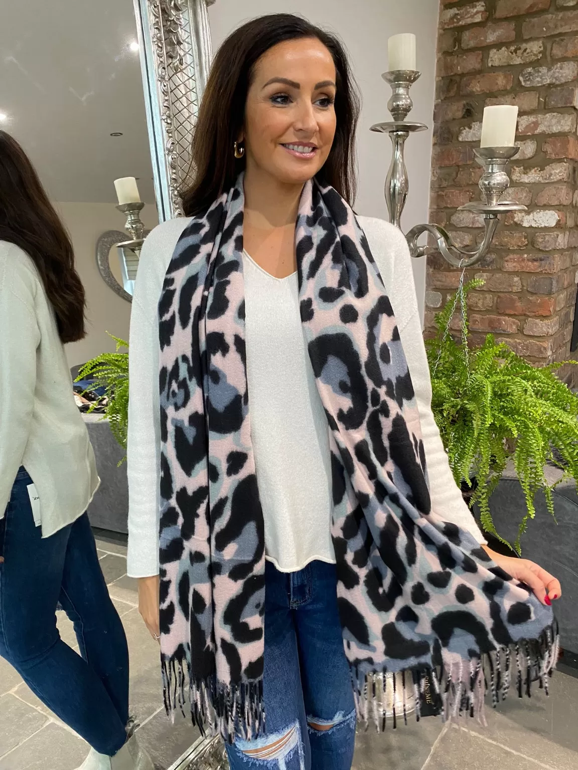 Luxe Animal Print Scarf