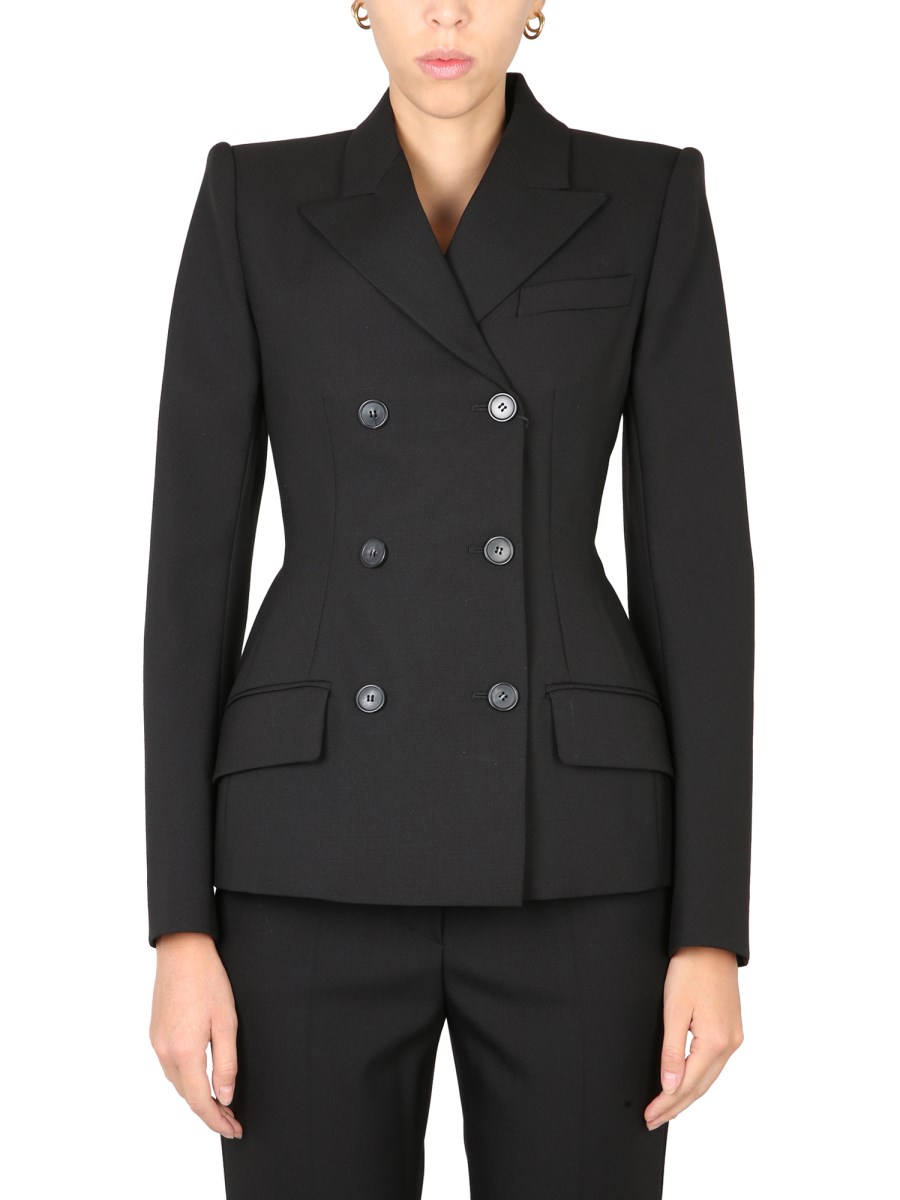 MAX MARA    VIRGIN WOOL DOUBLE-BREASTED JACKET