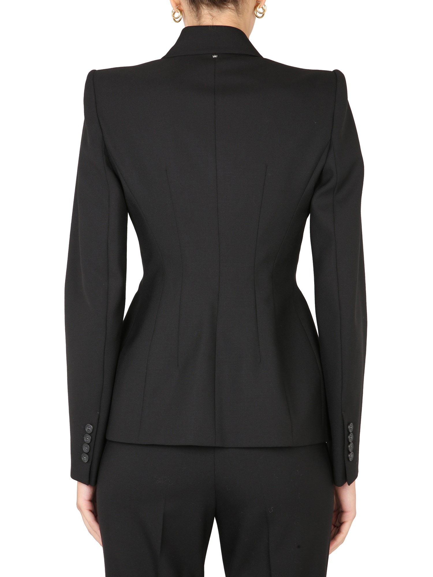 MAX MARA    VIRGIN WOOL DOUBLE-BREASTED JACKET