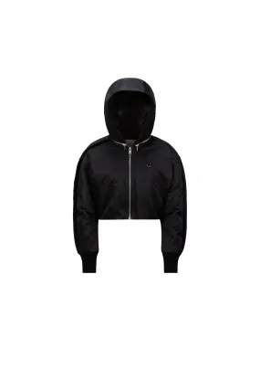 MONCLER X WILLOW SMITH | MALEK HOODED SHORT DOWN JACKET