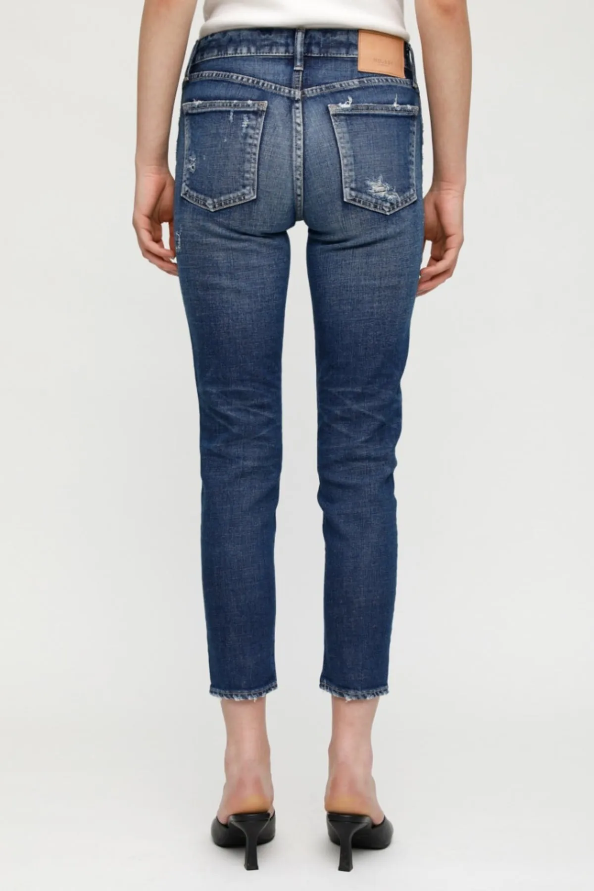 Moussy Gleedsville Skinny in Blue