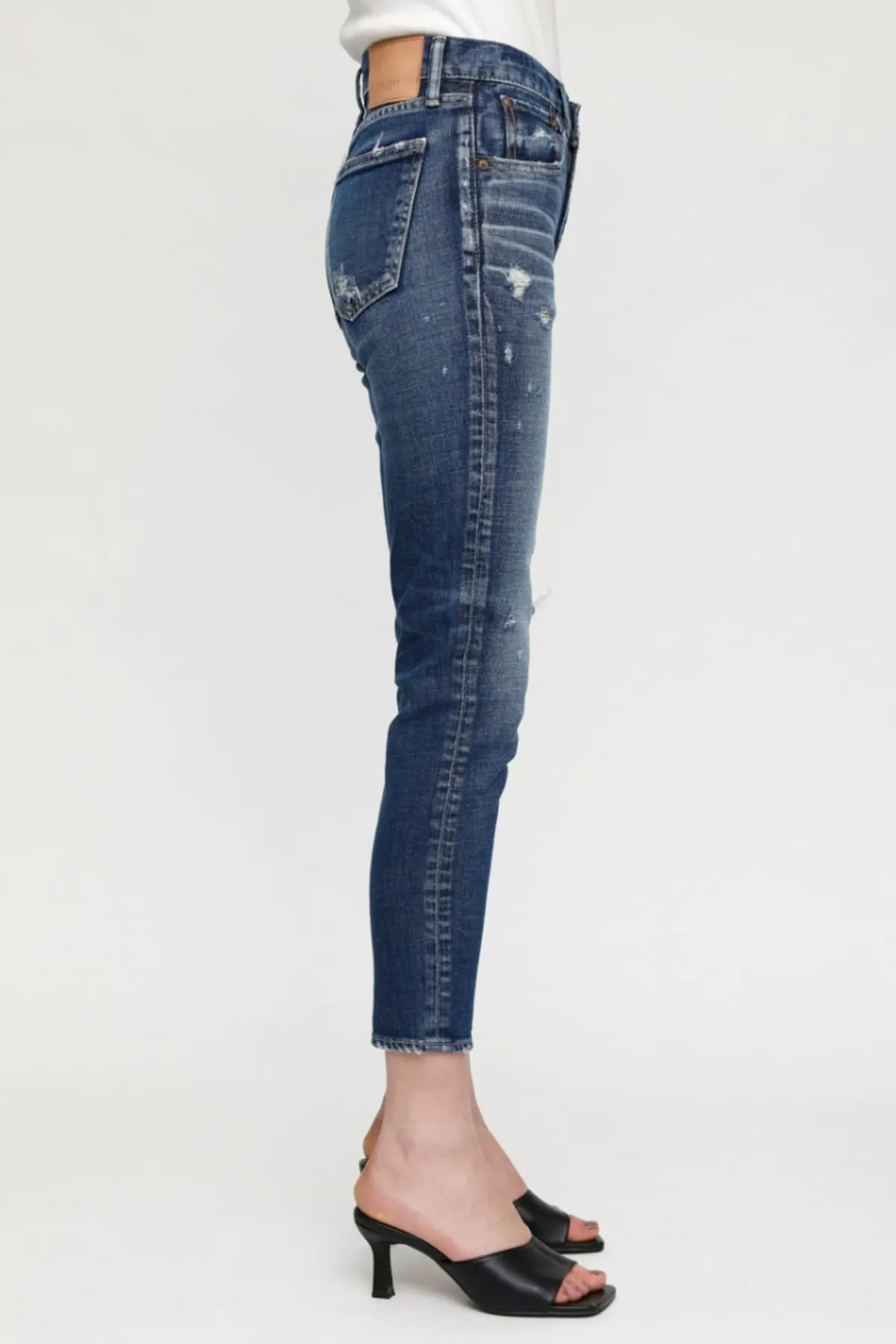 Moussy Gleedsville Skinny in Blue