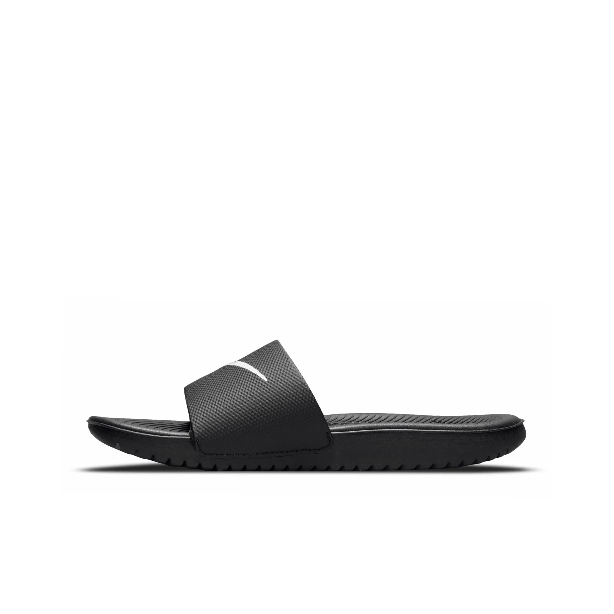 Nike Black/White Kawa Youth Slide