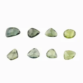 Organic Shape Green Sapphire SORG01