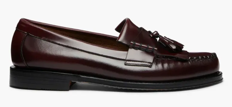 PENNY LOAFERS NAPPINA G.H.BASS WEEJUNS LAYTON KILTIE WINE