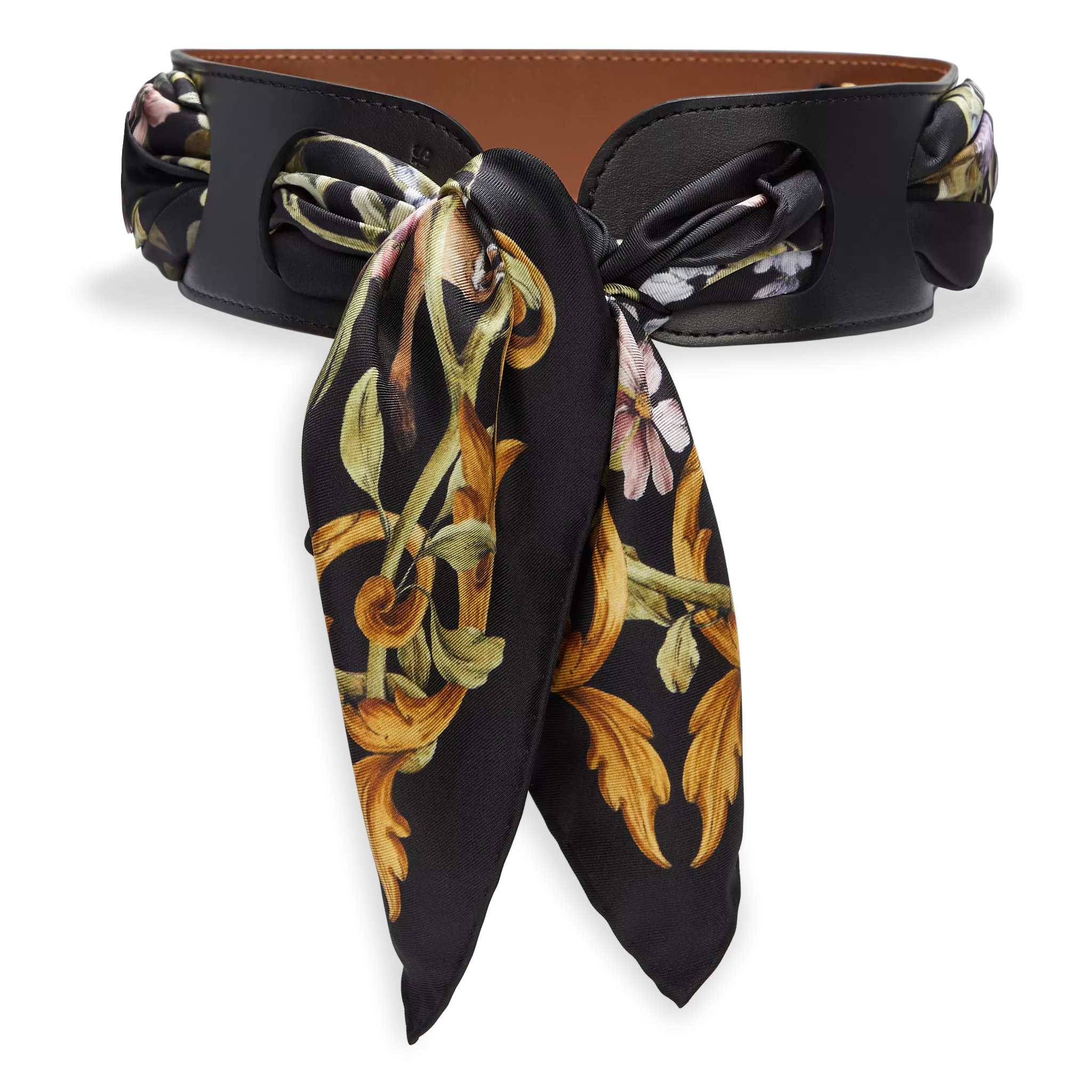 Reversible Scarf Waist Belt