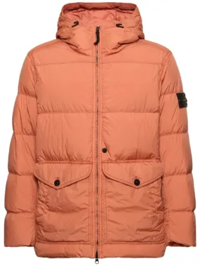 Stone Island   Hooded down jacket 