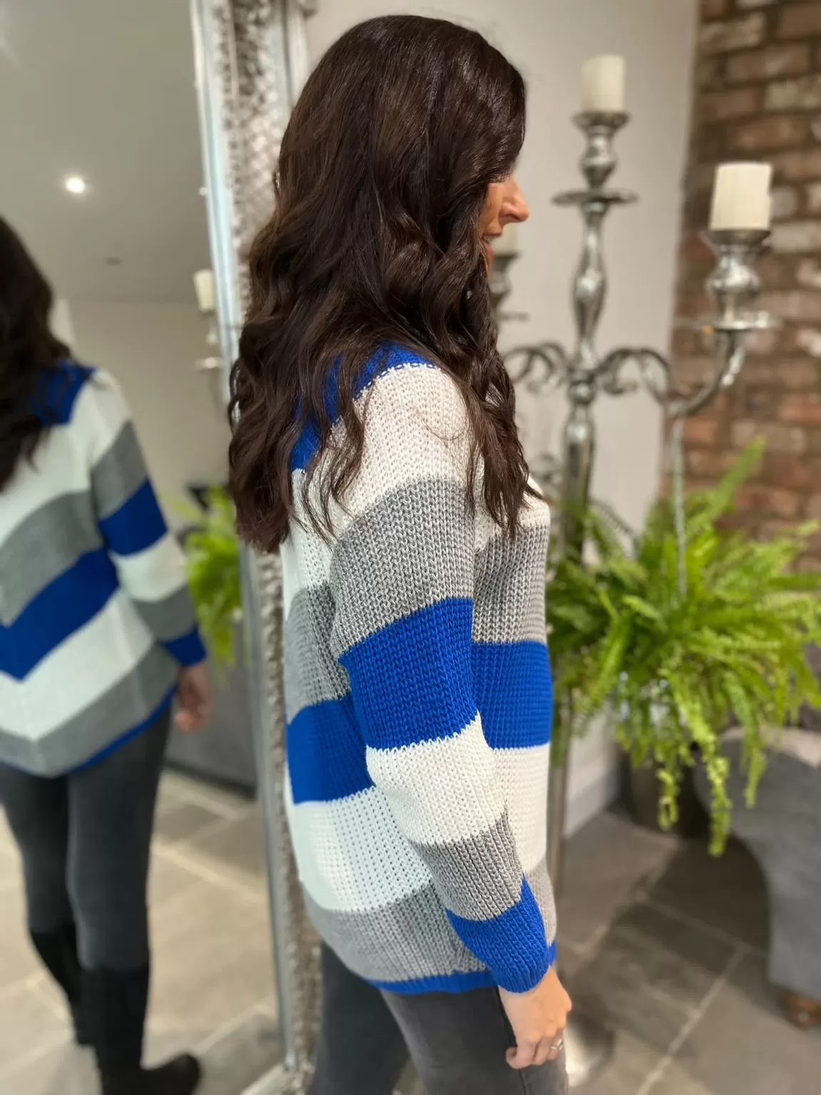 Stripe Colour Jumper Brielle