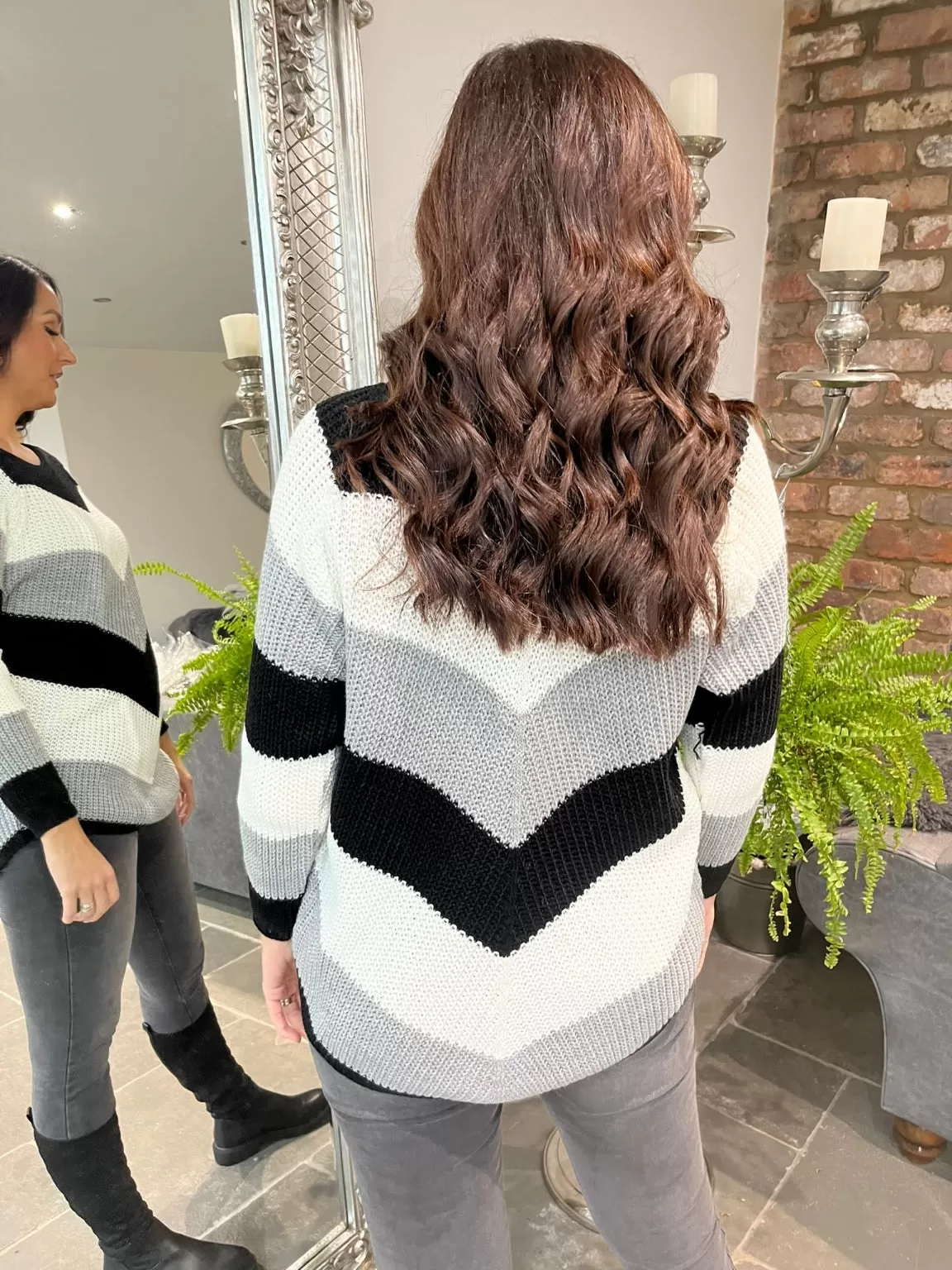 Stripe Colour Jumper Brielle