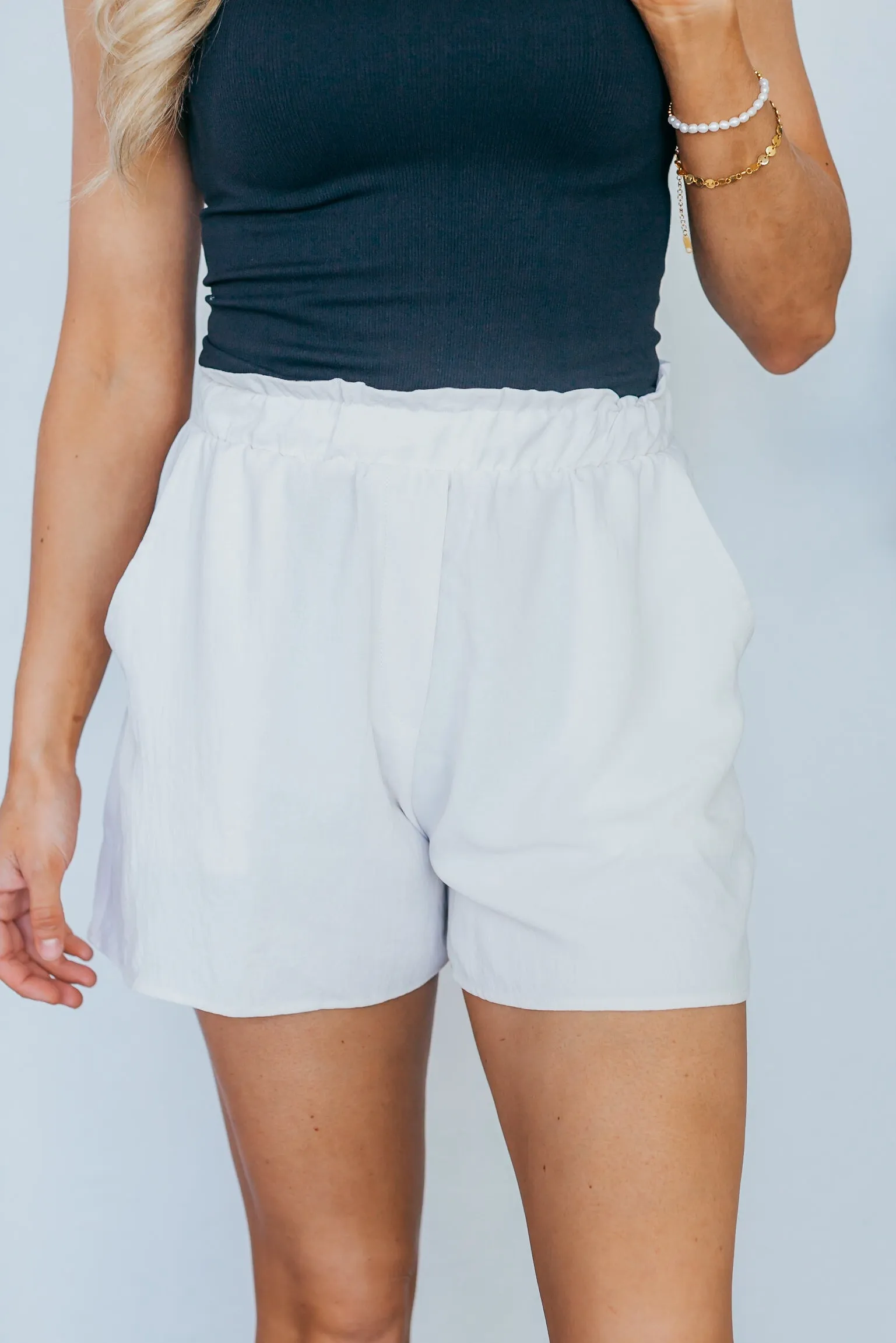 Sydney Crinkle Woven Shorts - 3 Colors